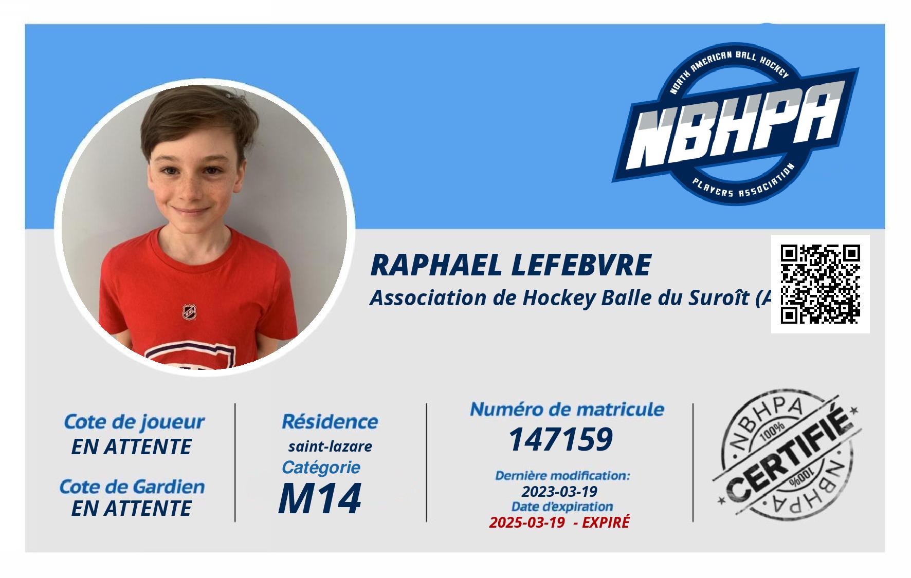 Raphael Lefebvre