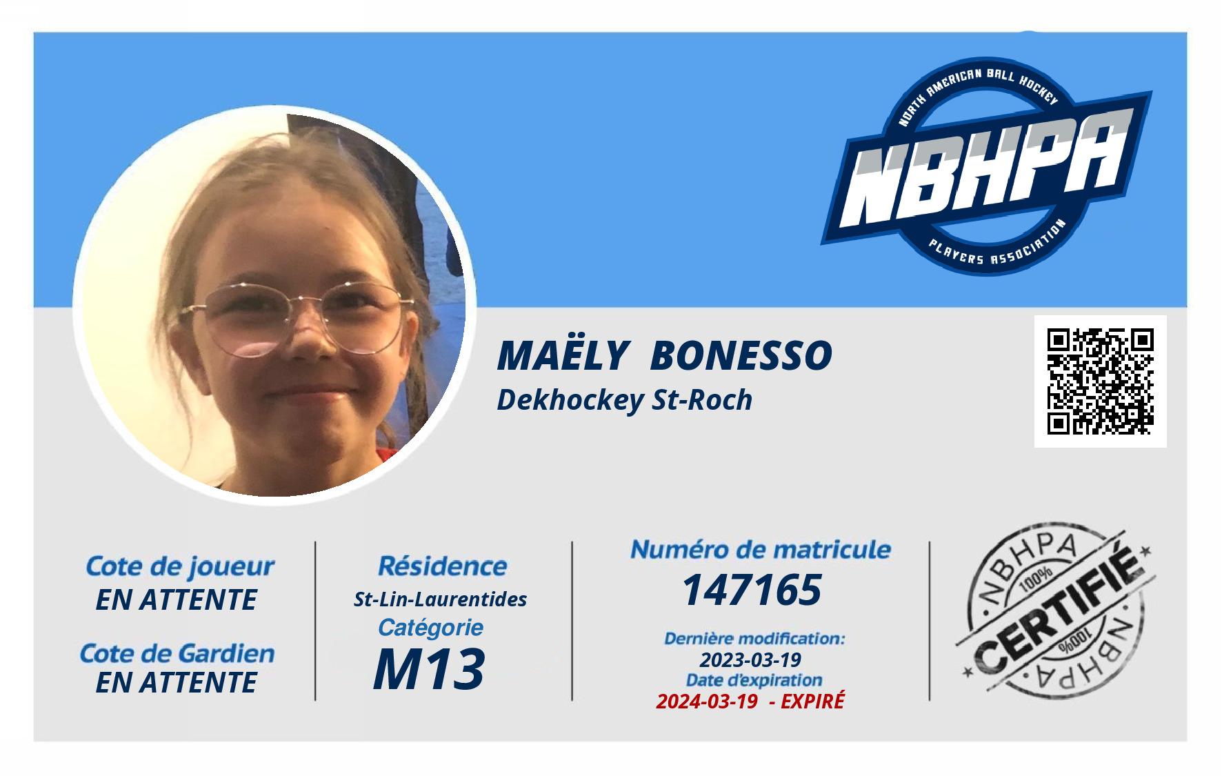 Maëly  Bonesso