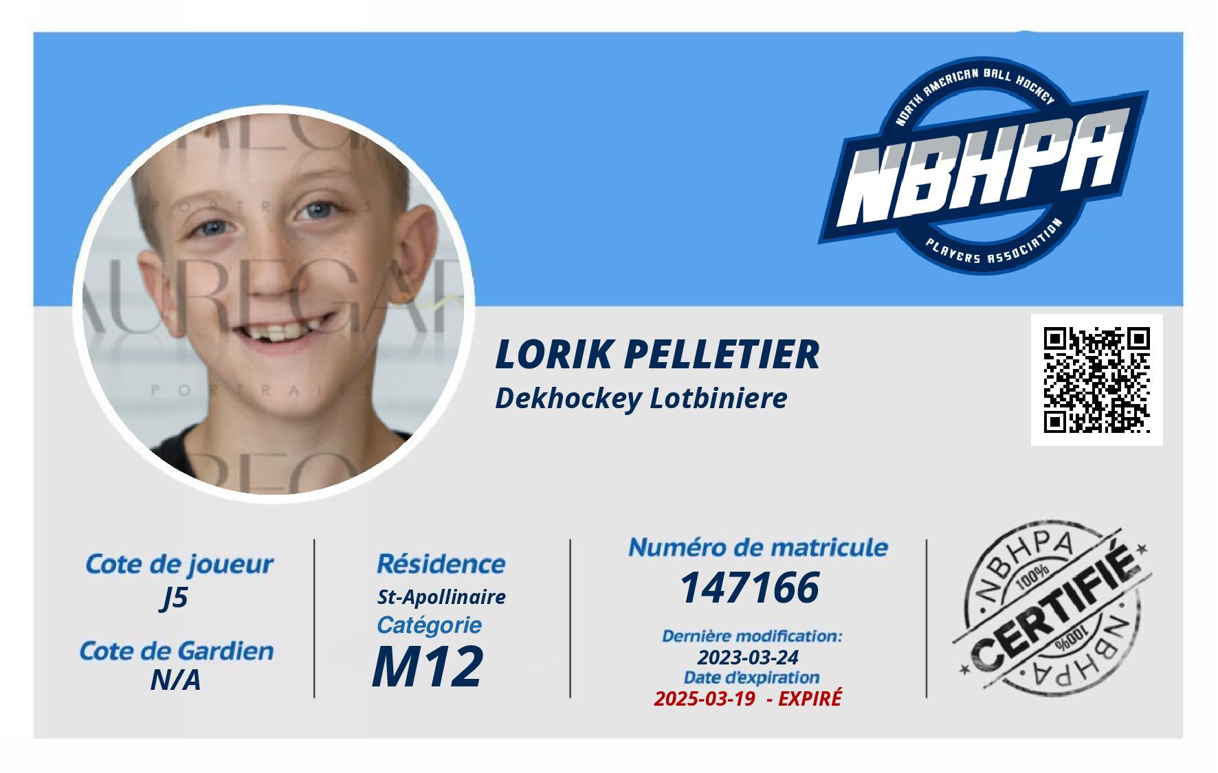 Lorik Pelletier