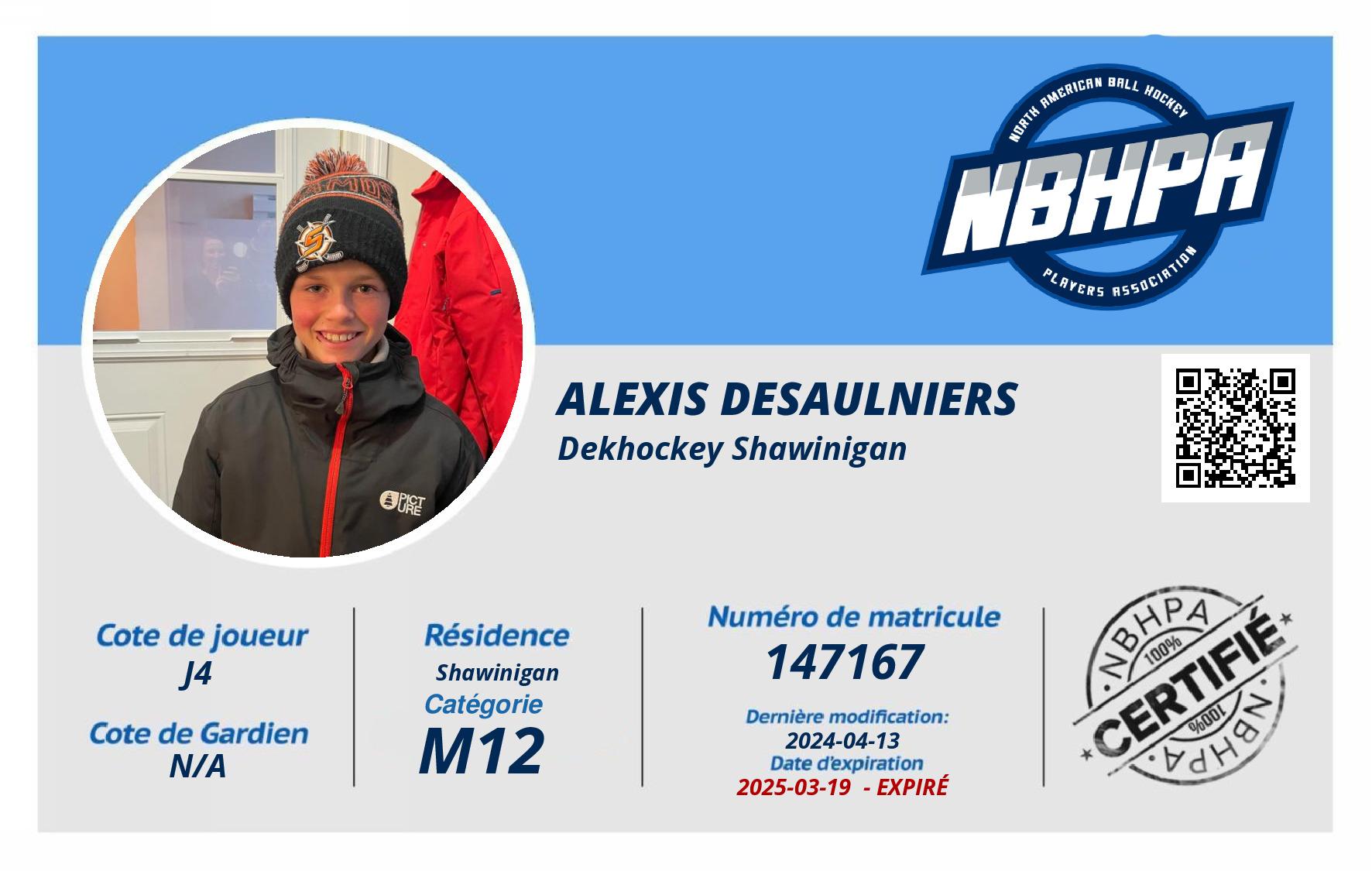 Alexis Desaulniers