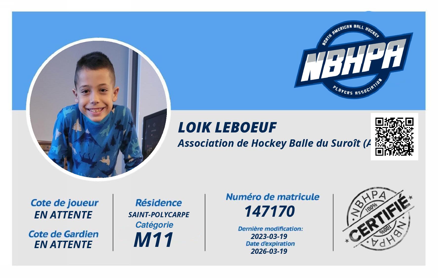 Loik Leboeuf