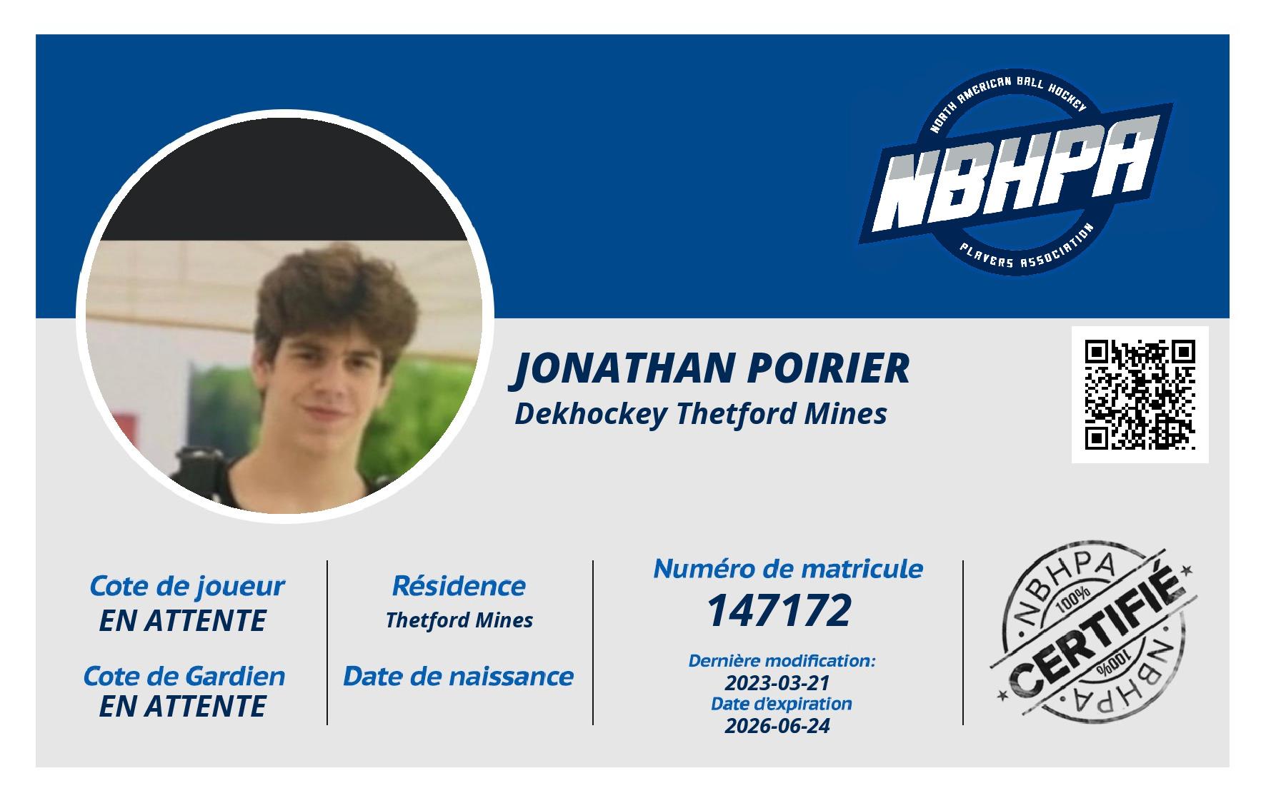 Jonathan Poirier