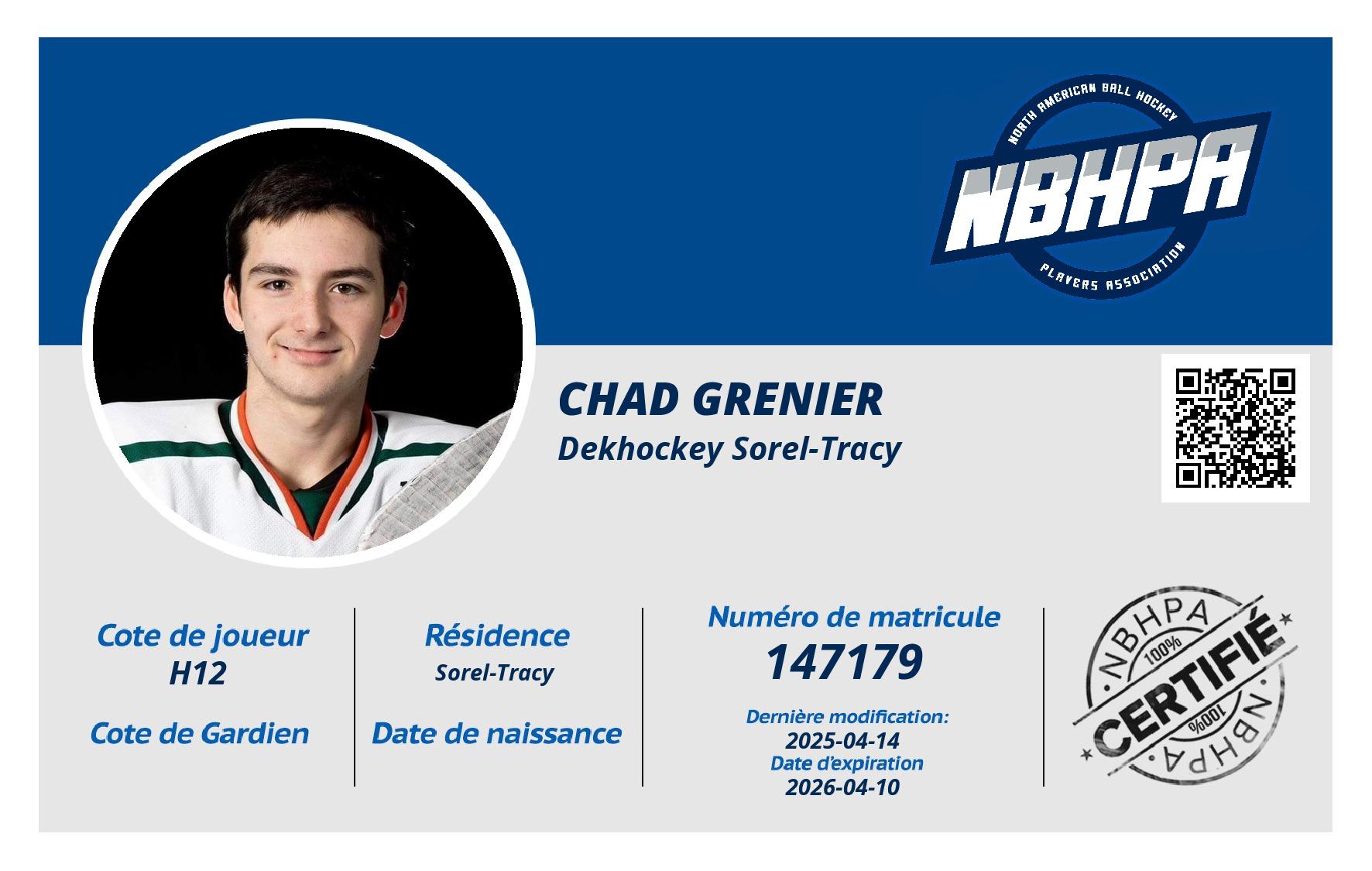 Chad Grenier