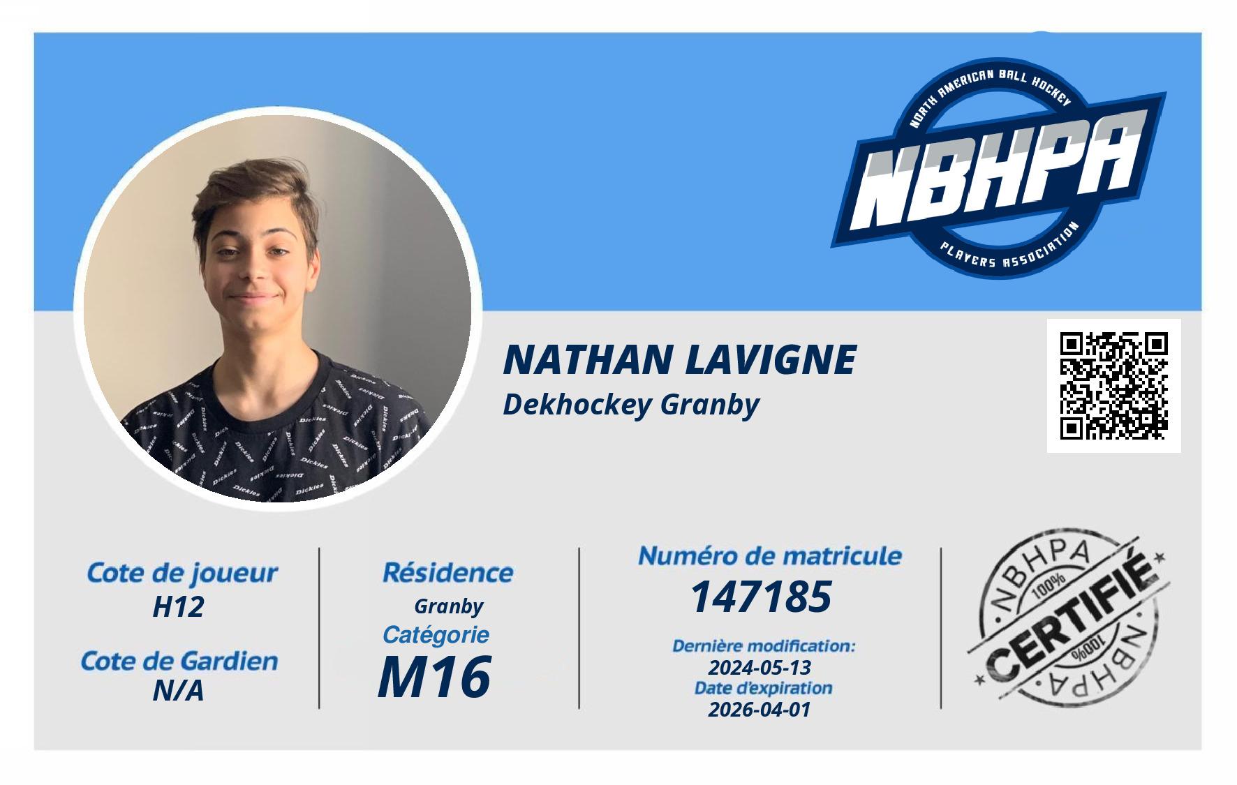Nathan Lavigne