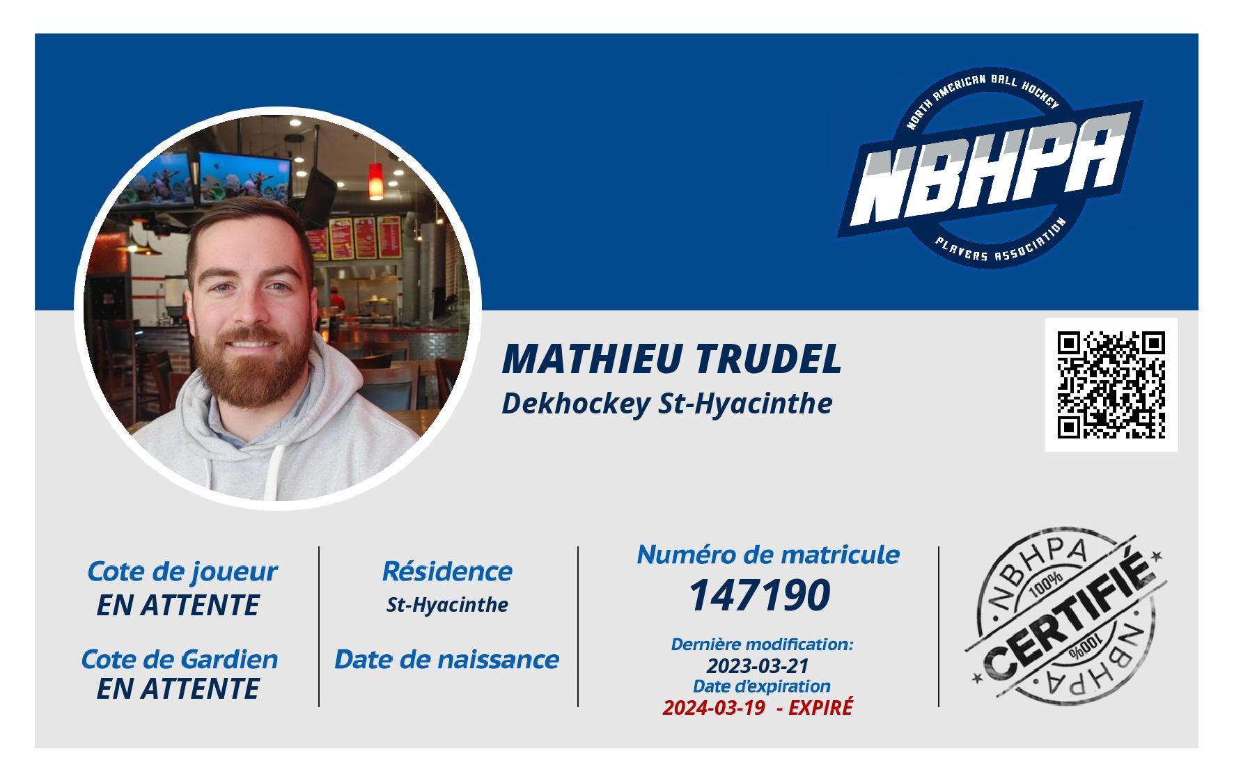 Mathieu Trudel