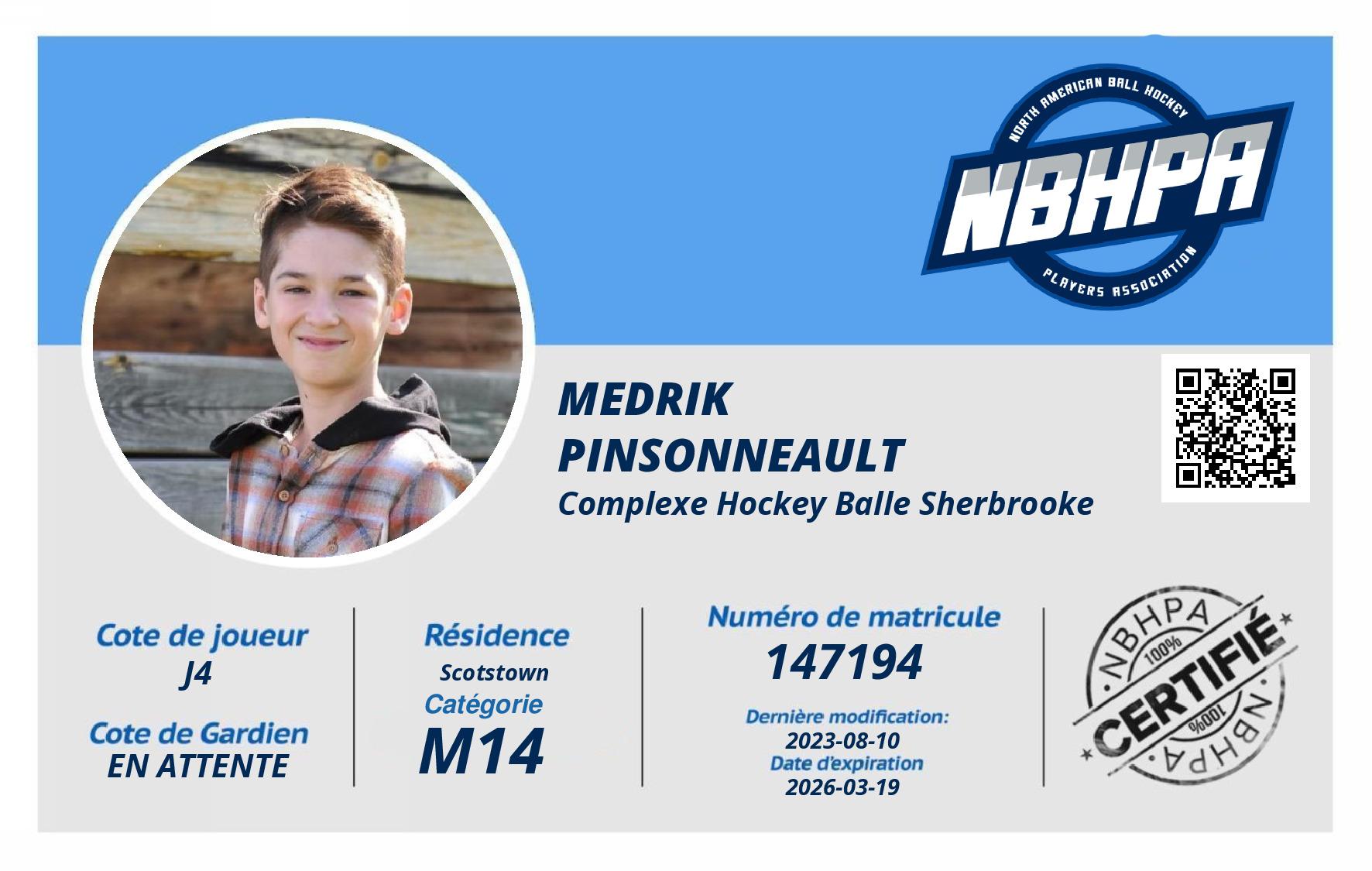 Medrik Pinsonneault