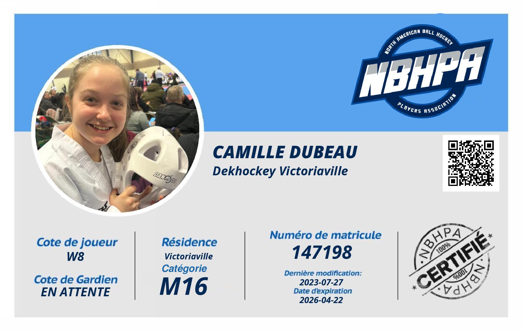 Camille Dubeau 
