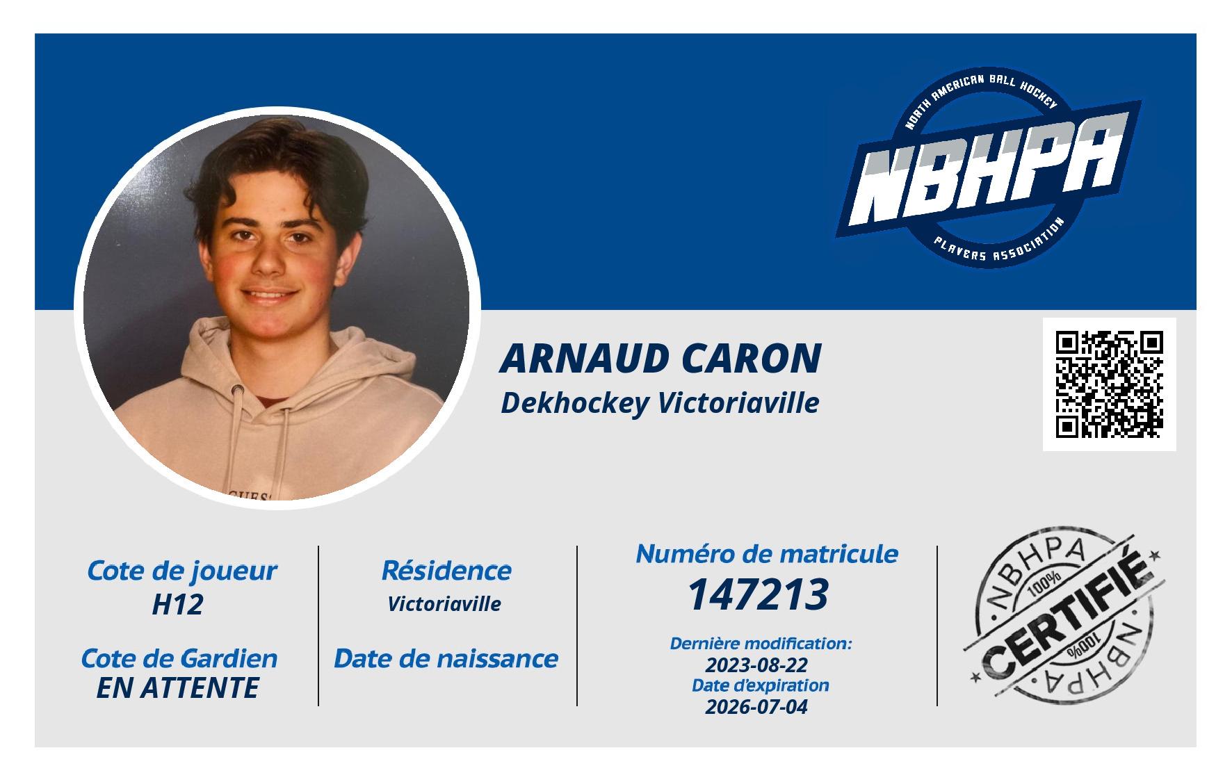 Arnaud Caron