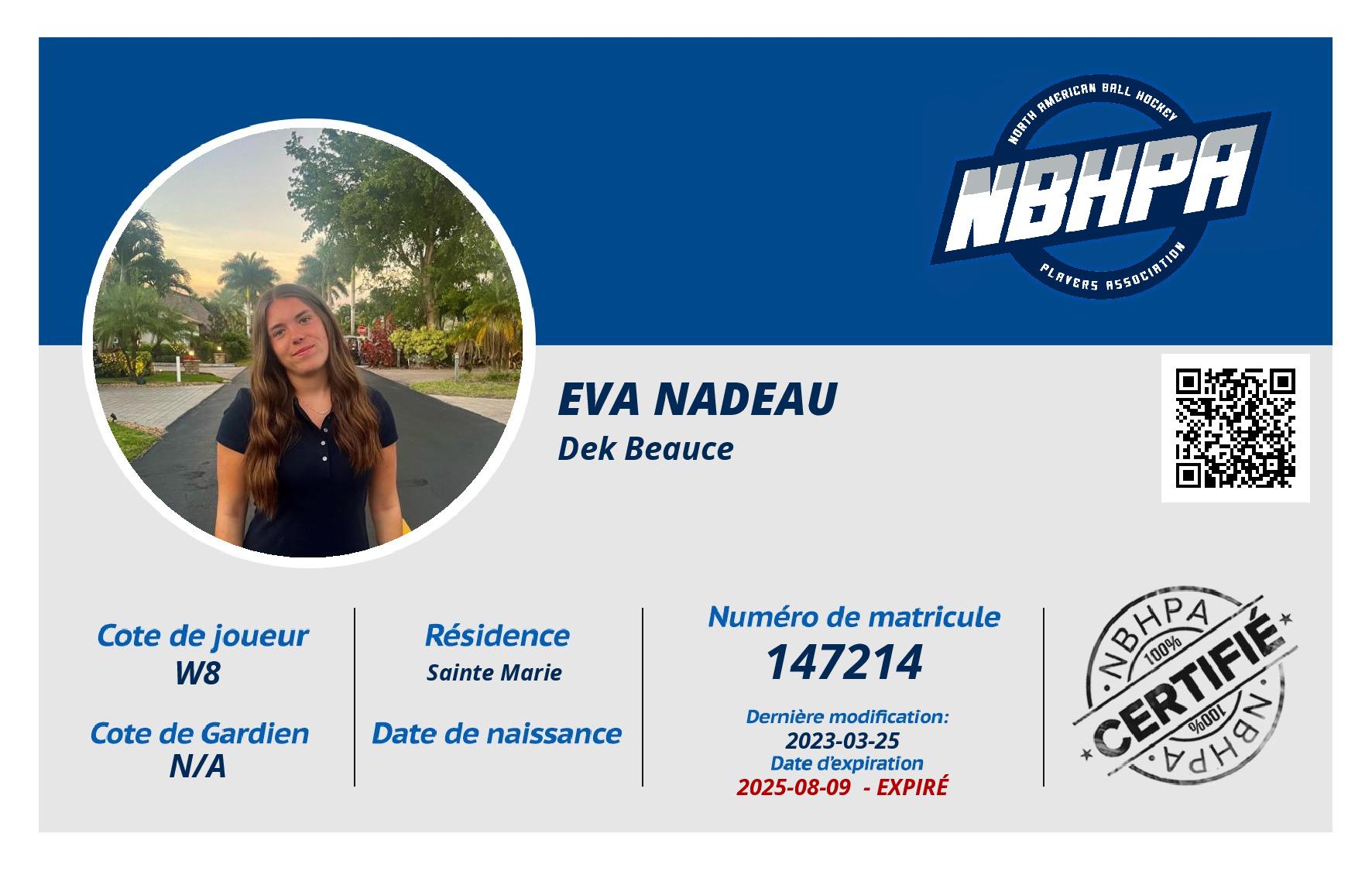 Eva Nadeau 