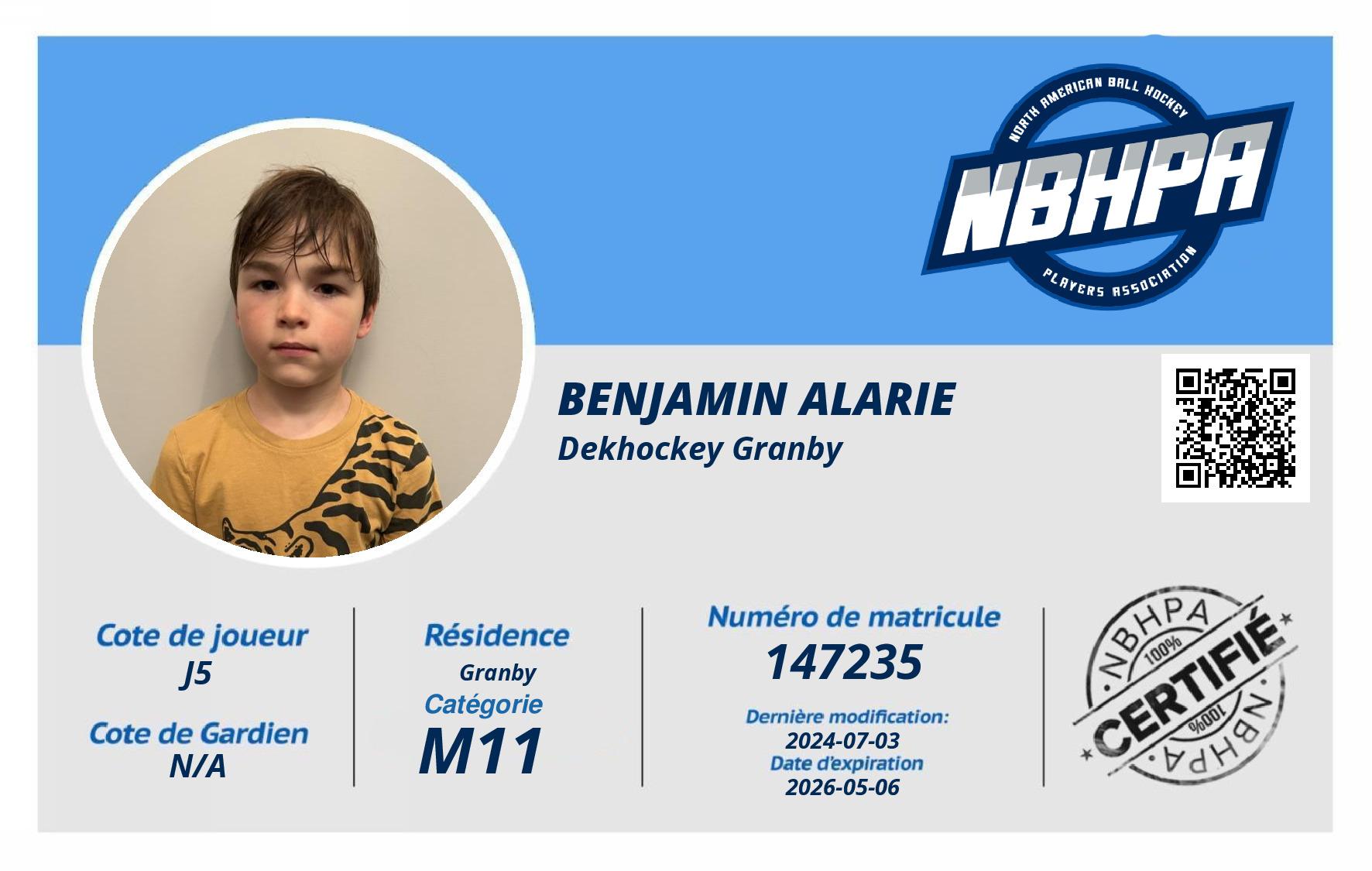 Benjamin Alarie