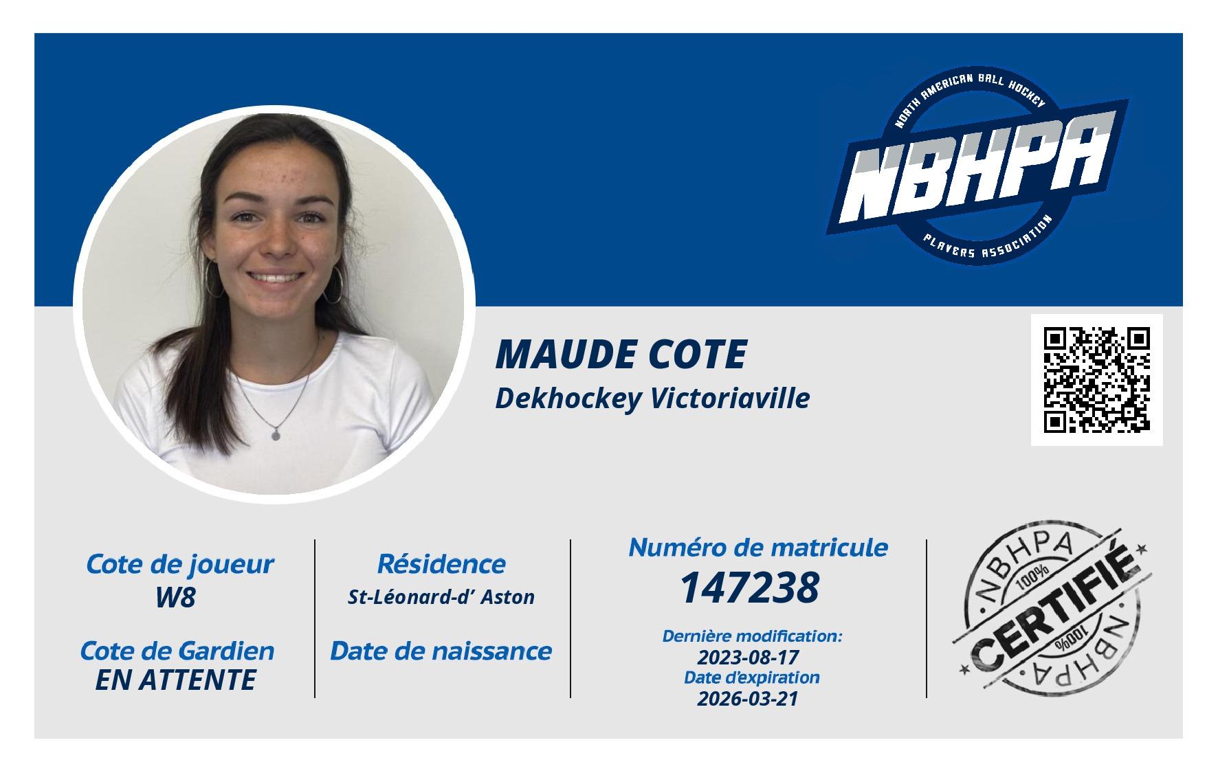 Maude Cote