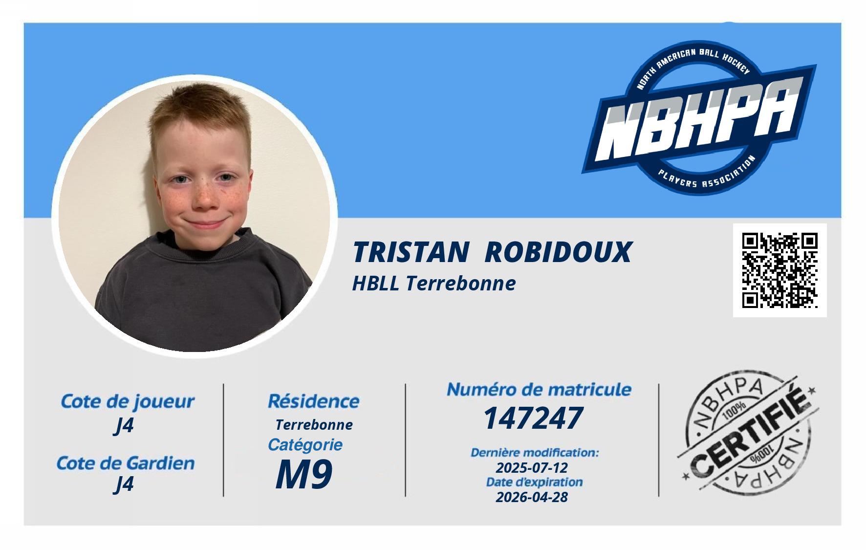 Tristan  Robidoux