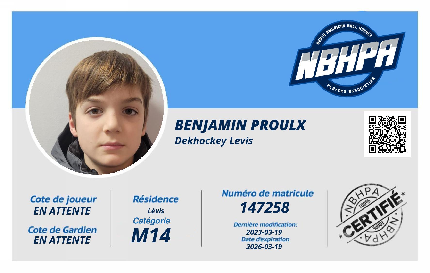 Benjamin Proulx
