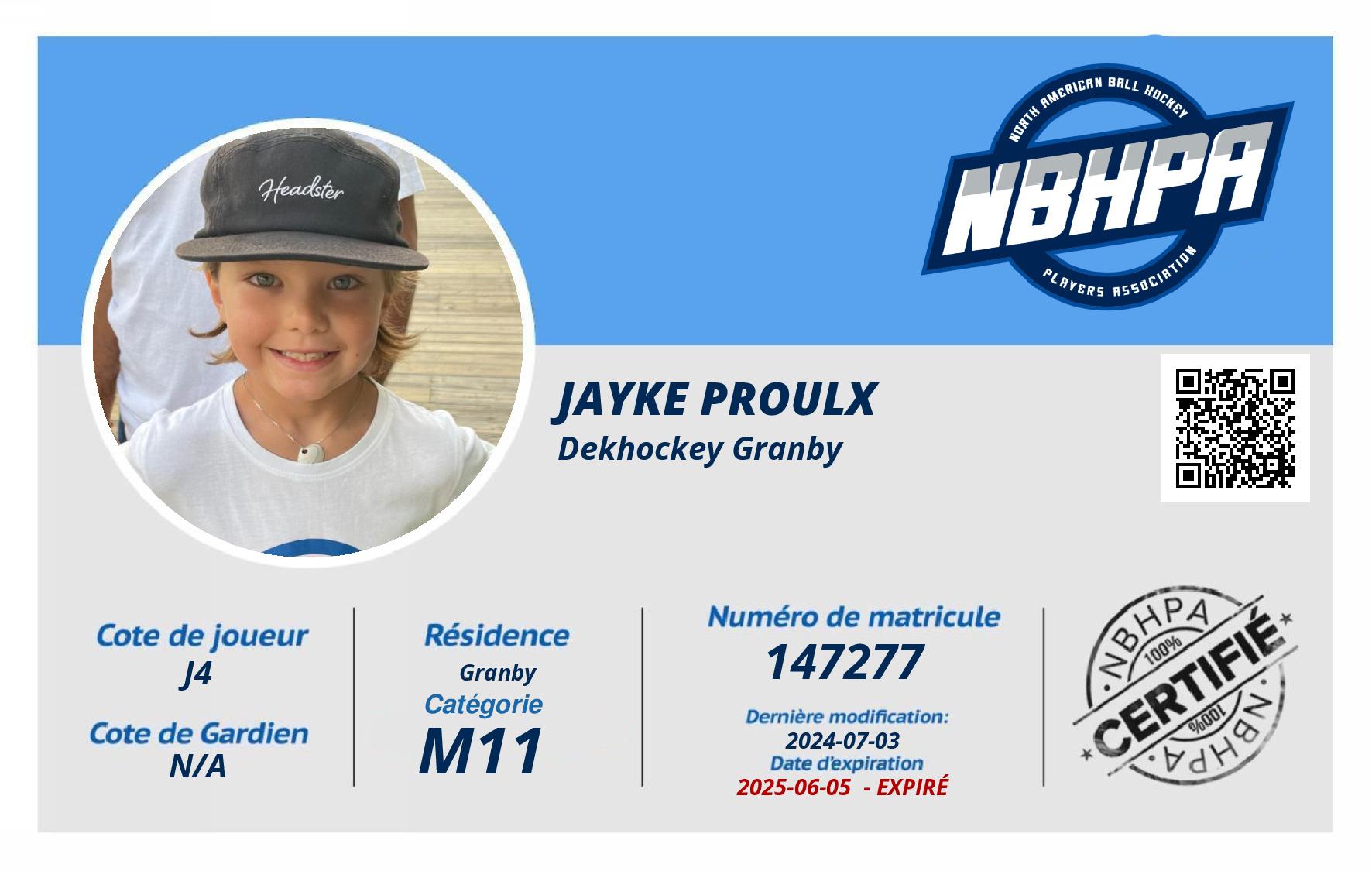 Jayke Proulx