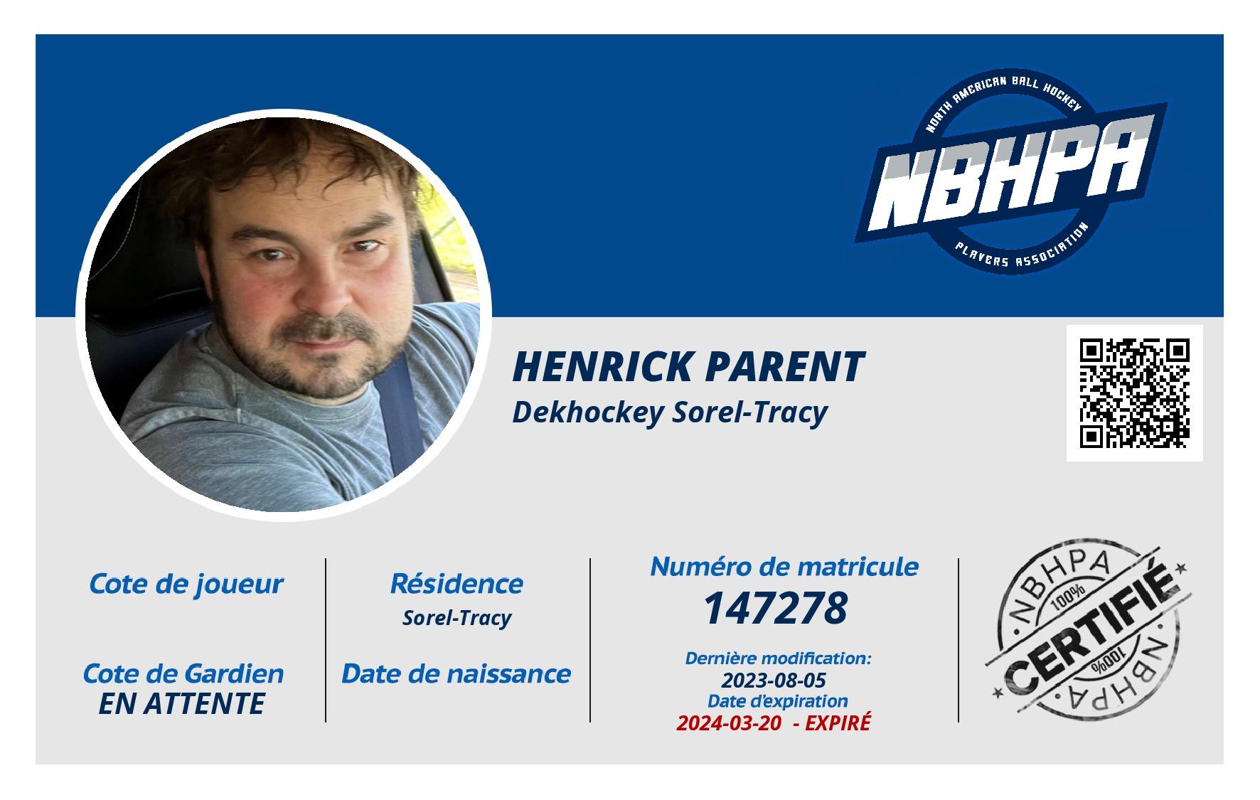 Henrick Parent