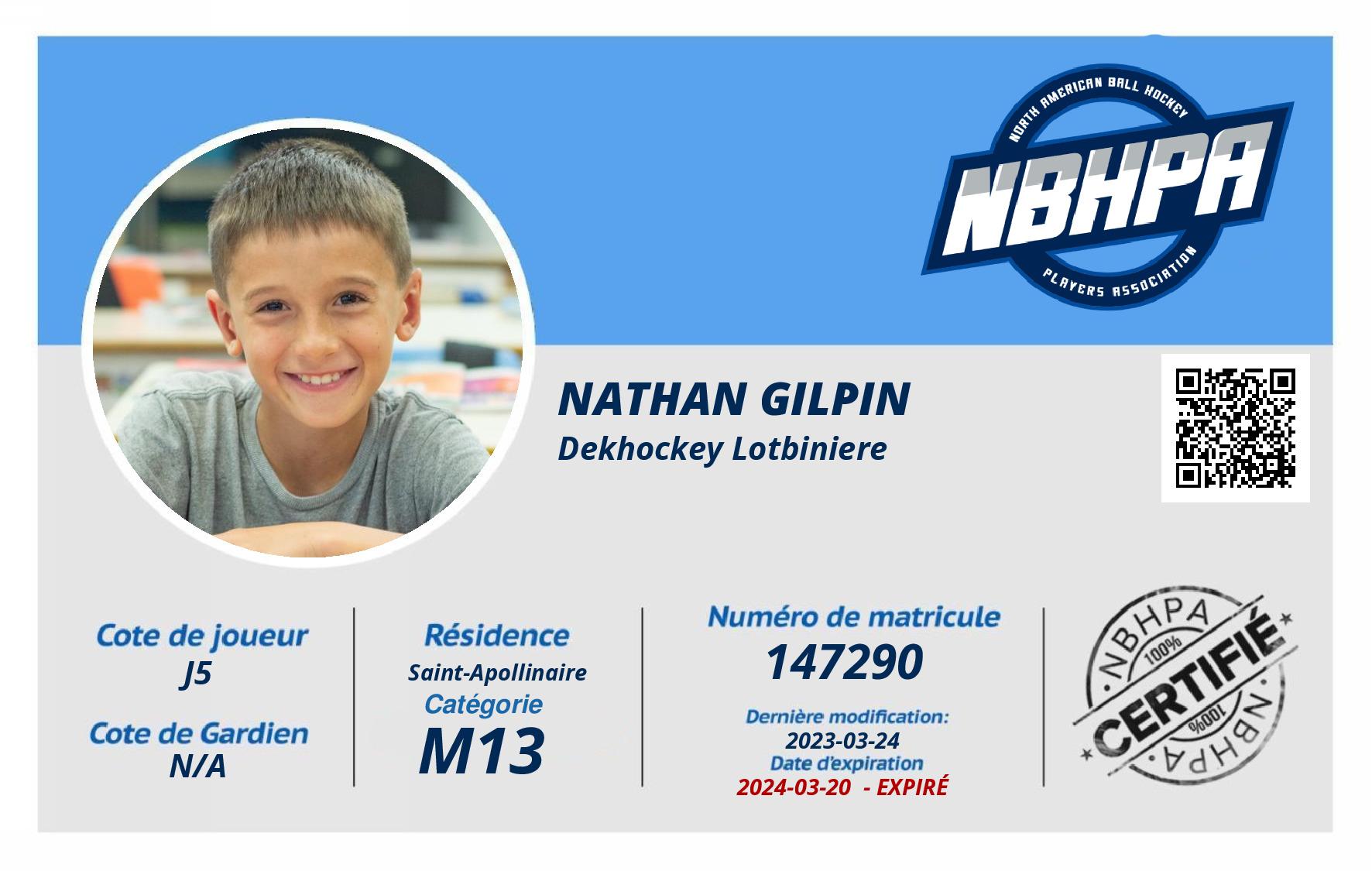 Nathan Gilpin