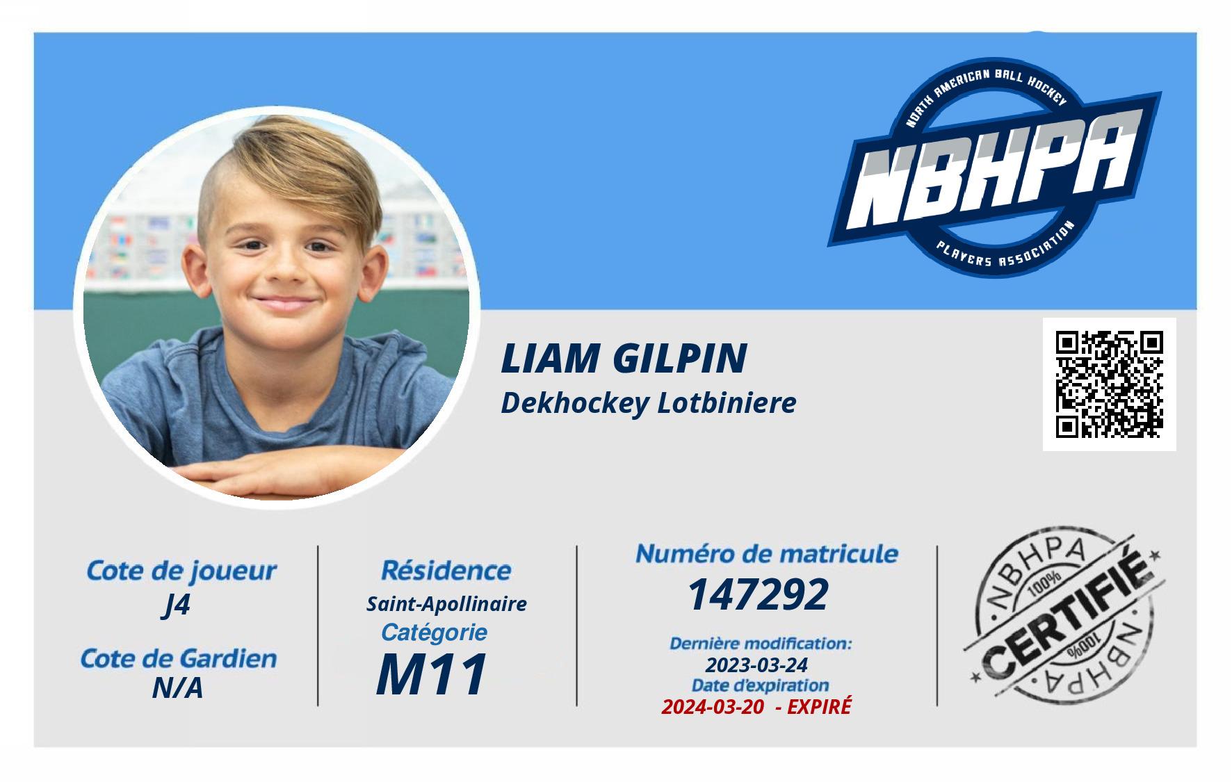 Liam Gilpin