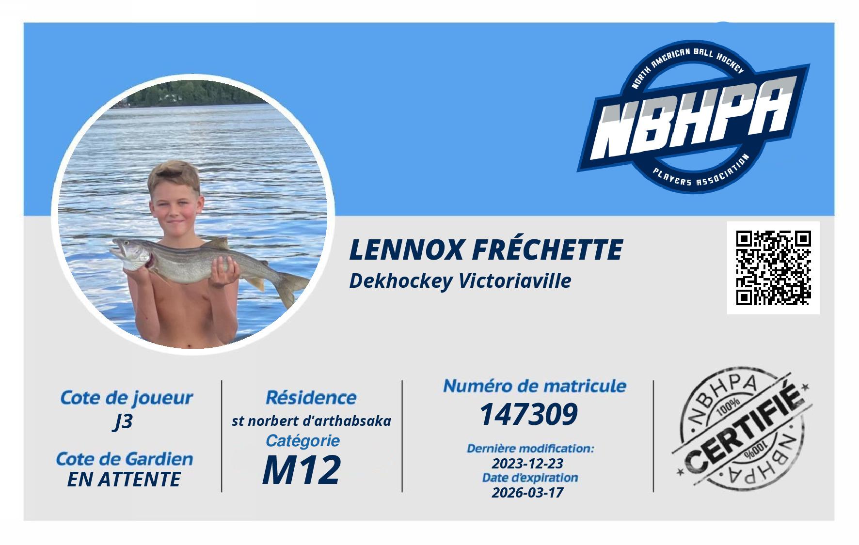 Lennox Fréchette