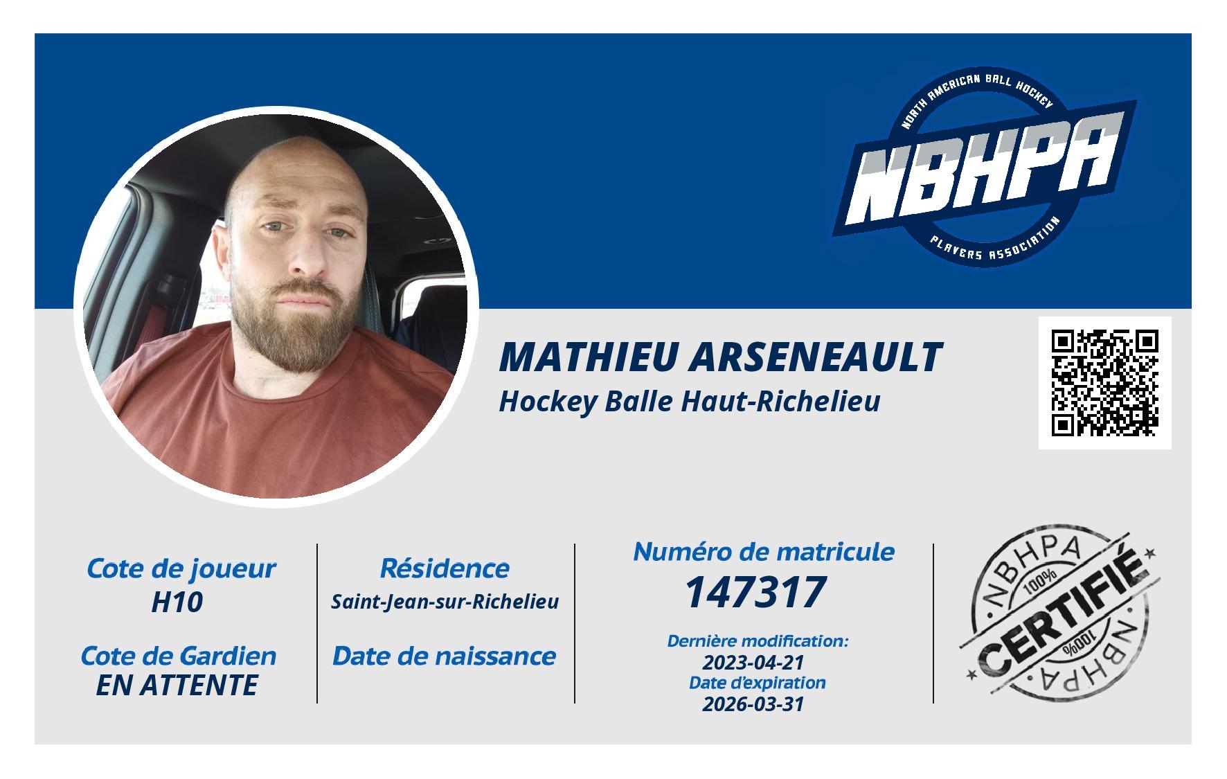 Mathieu Arseneault