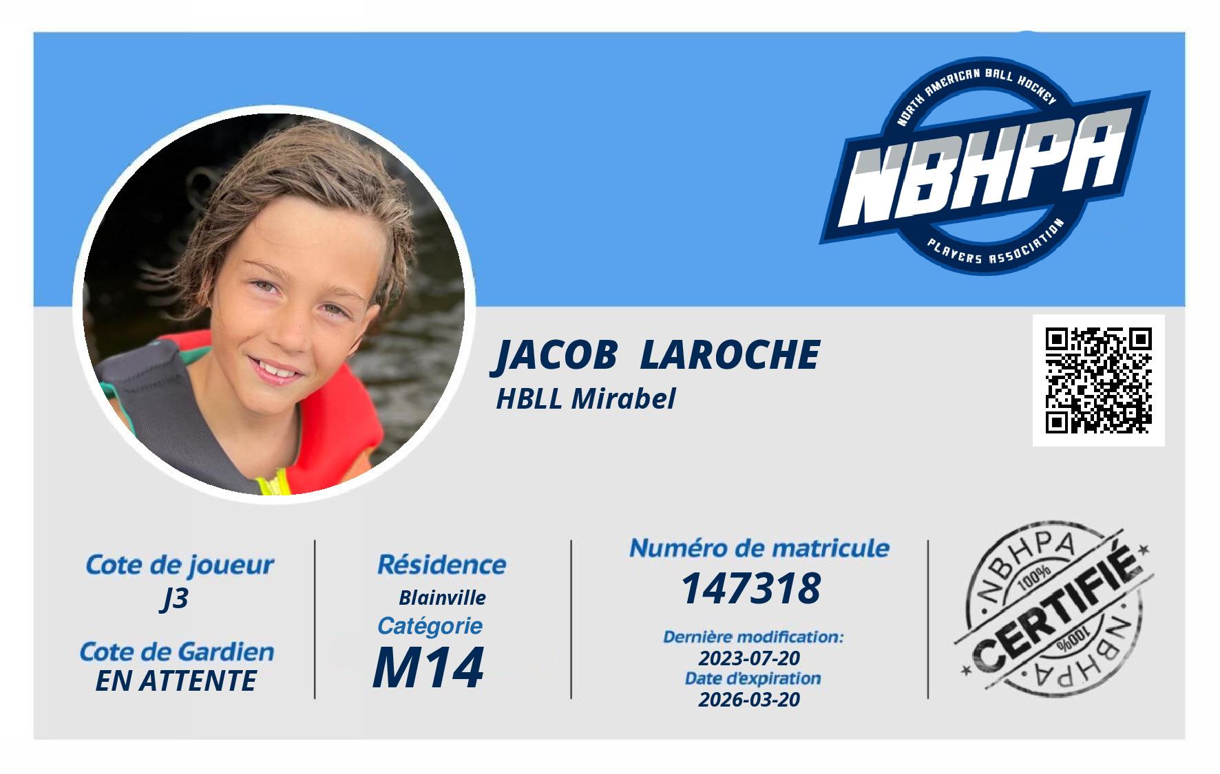 Jacob  Laroche