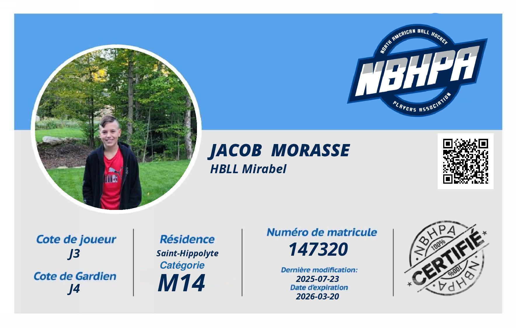 Jacob  Morasse