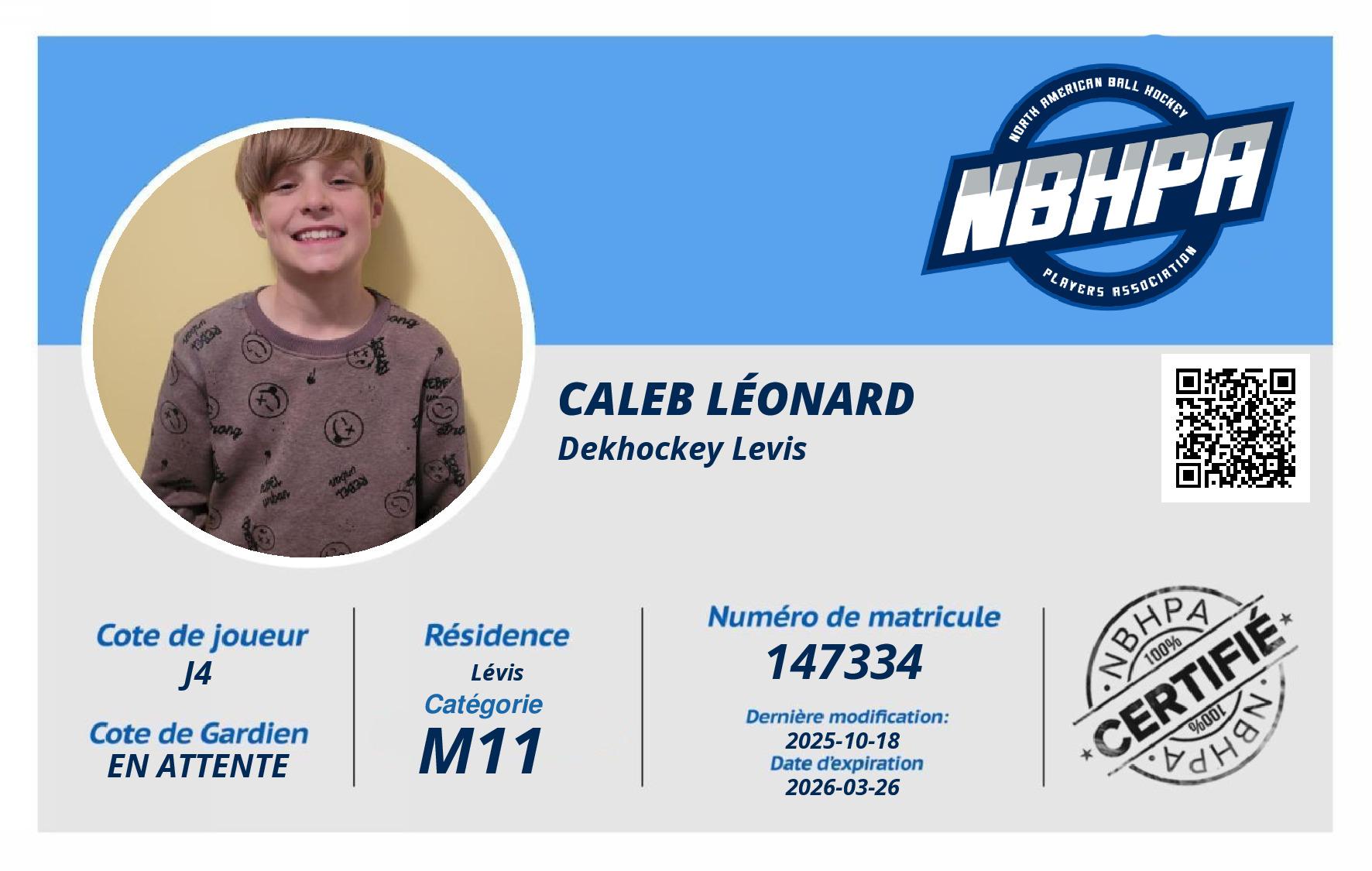 Caleb Léonard
