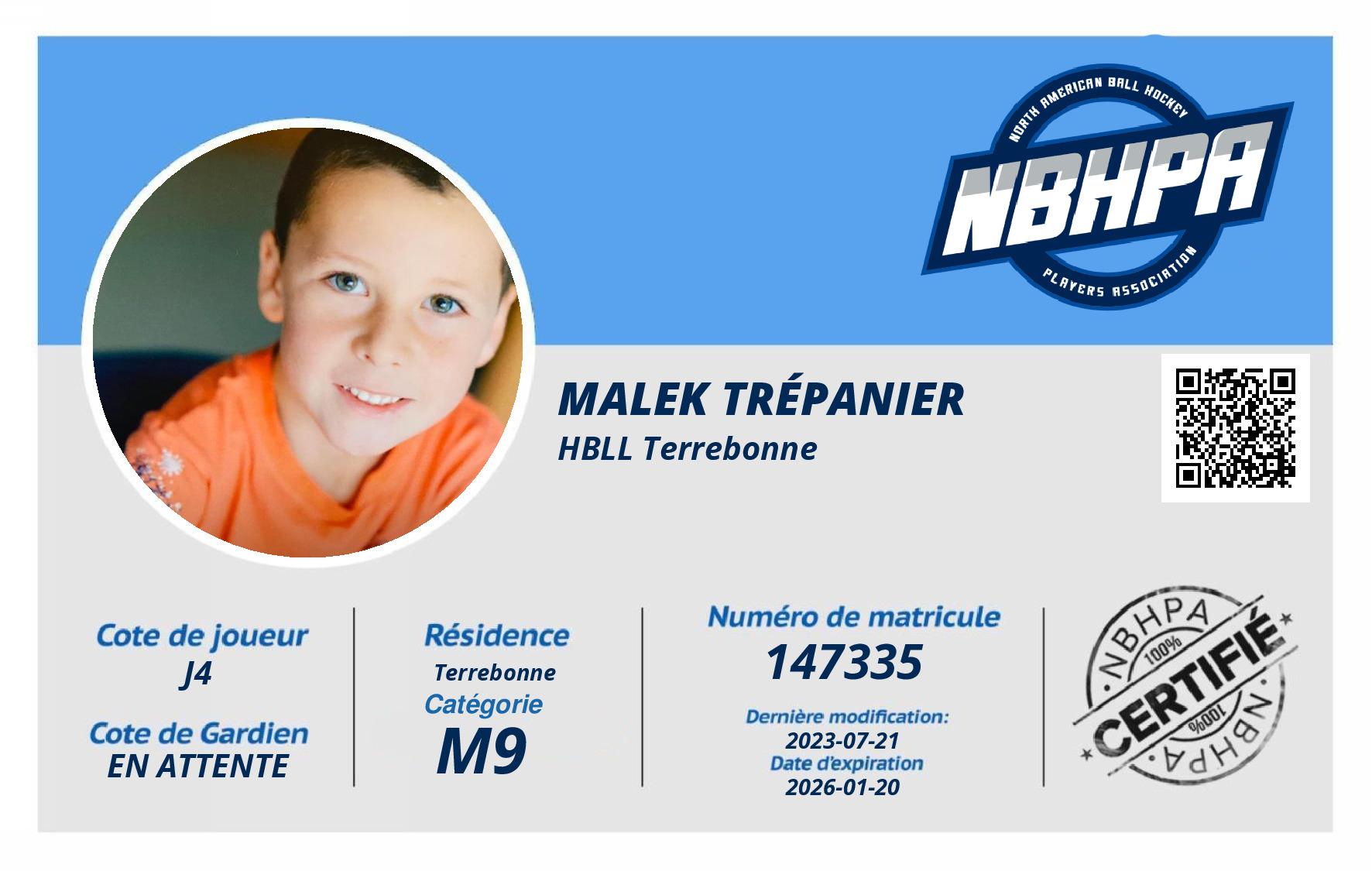 Malek Trépanier 