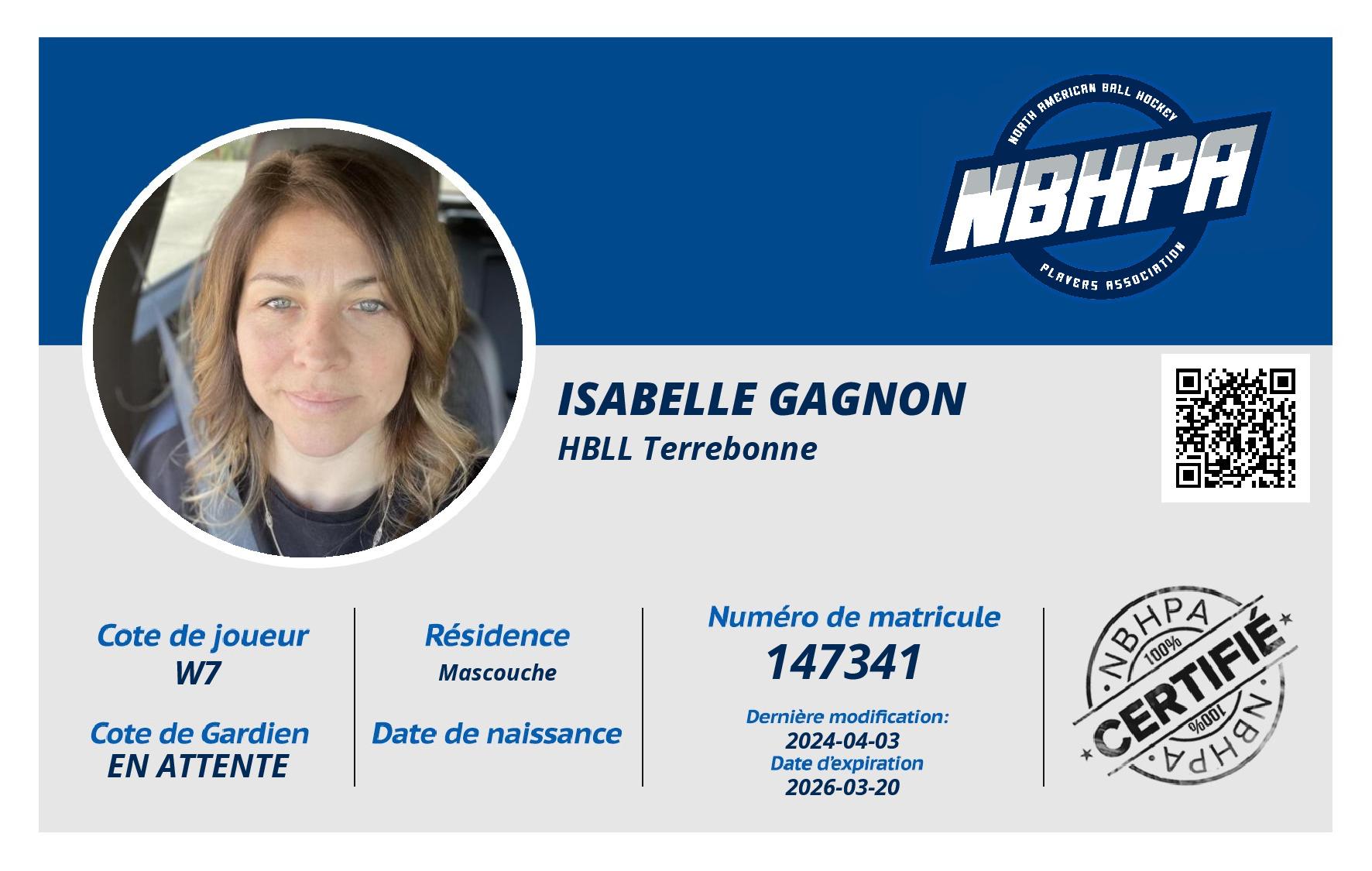 Isabelle Gagnon