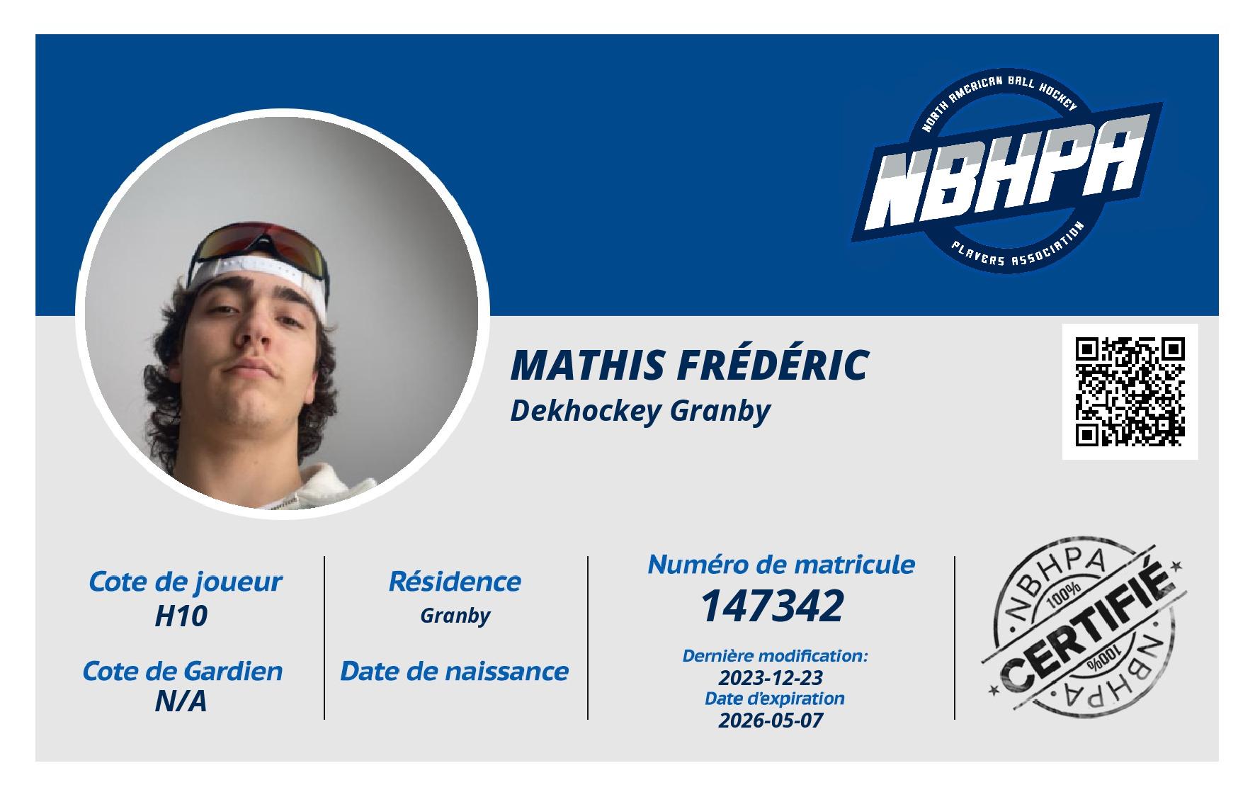 Mathis Frédéric