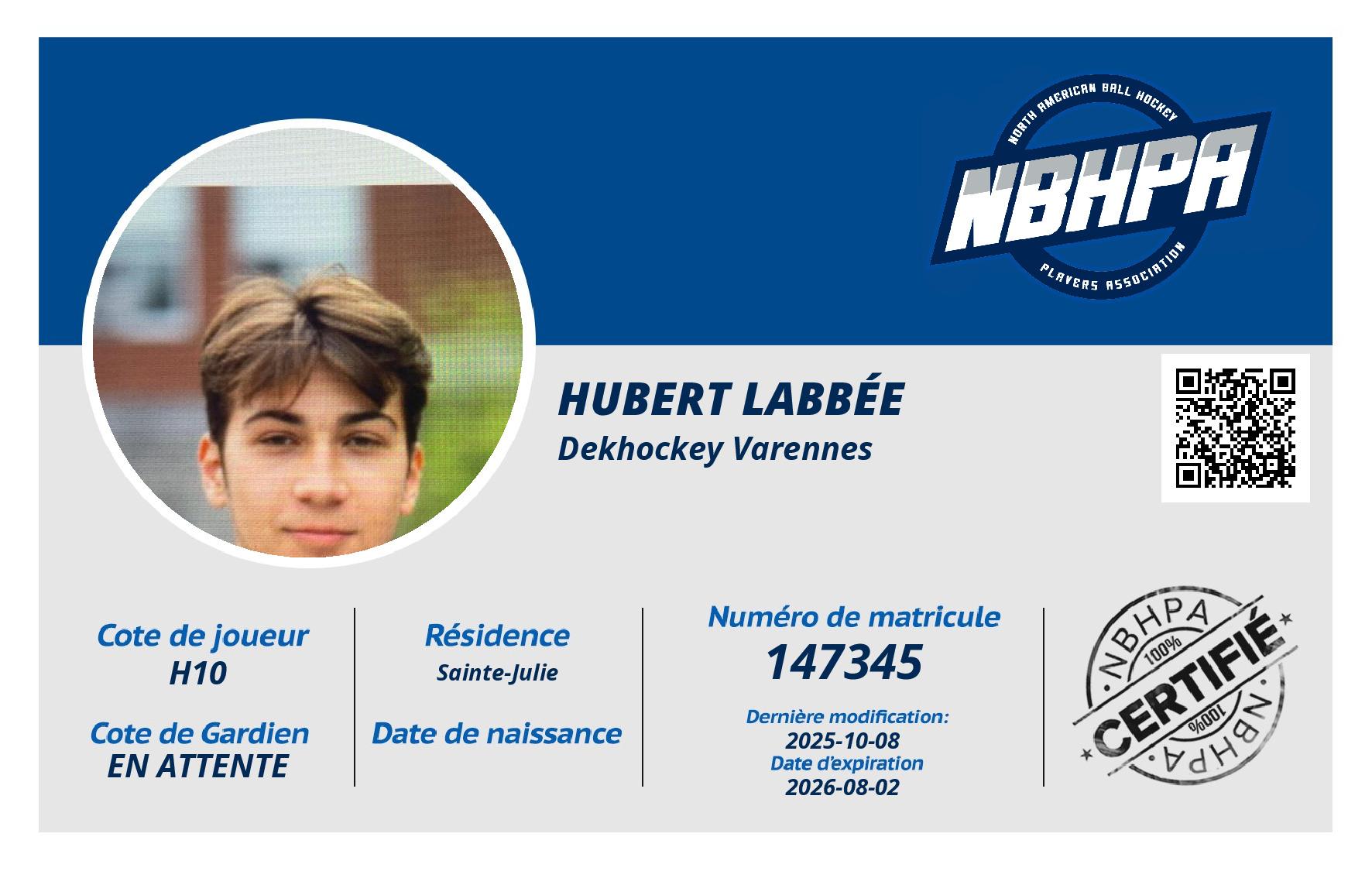 Hubert Labbée
