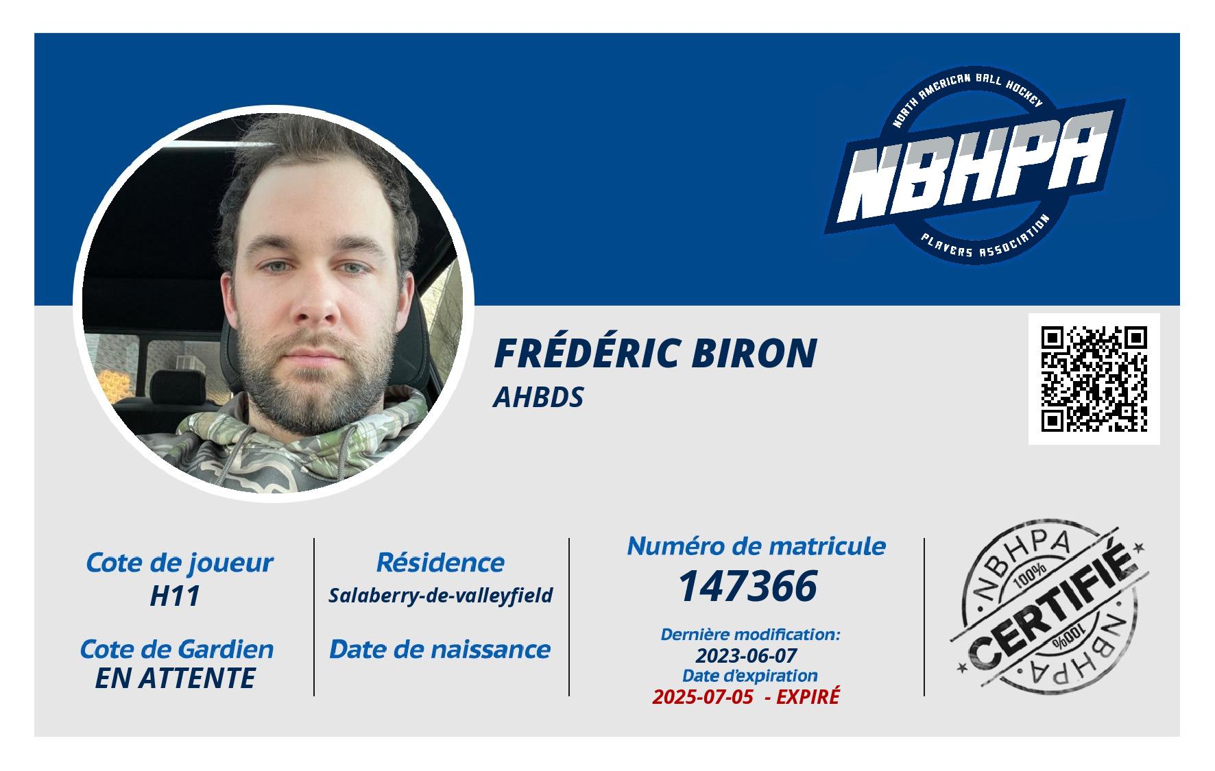 Frédéric Biron