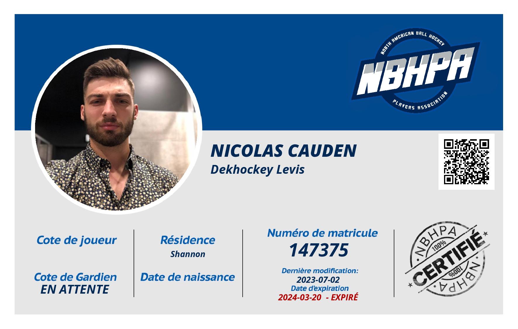 Nicolas Cauden