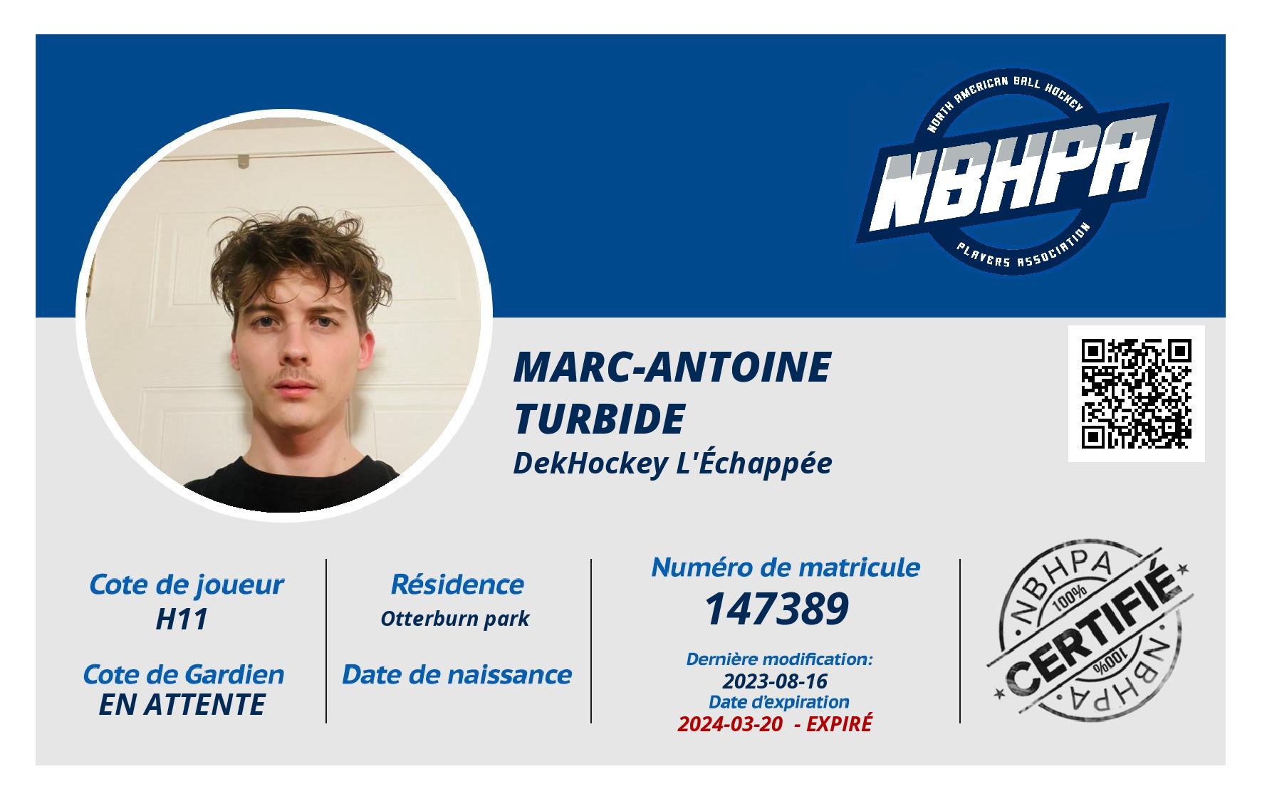 Marc-Antoine  Turbide