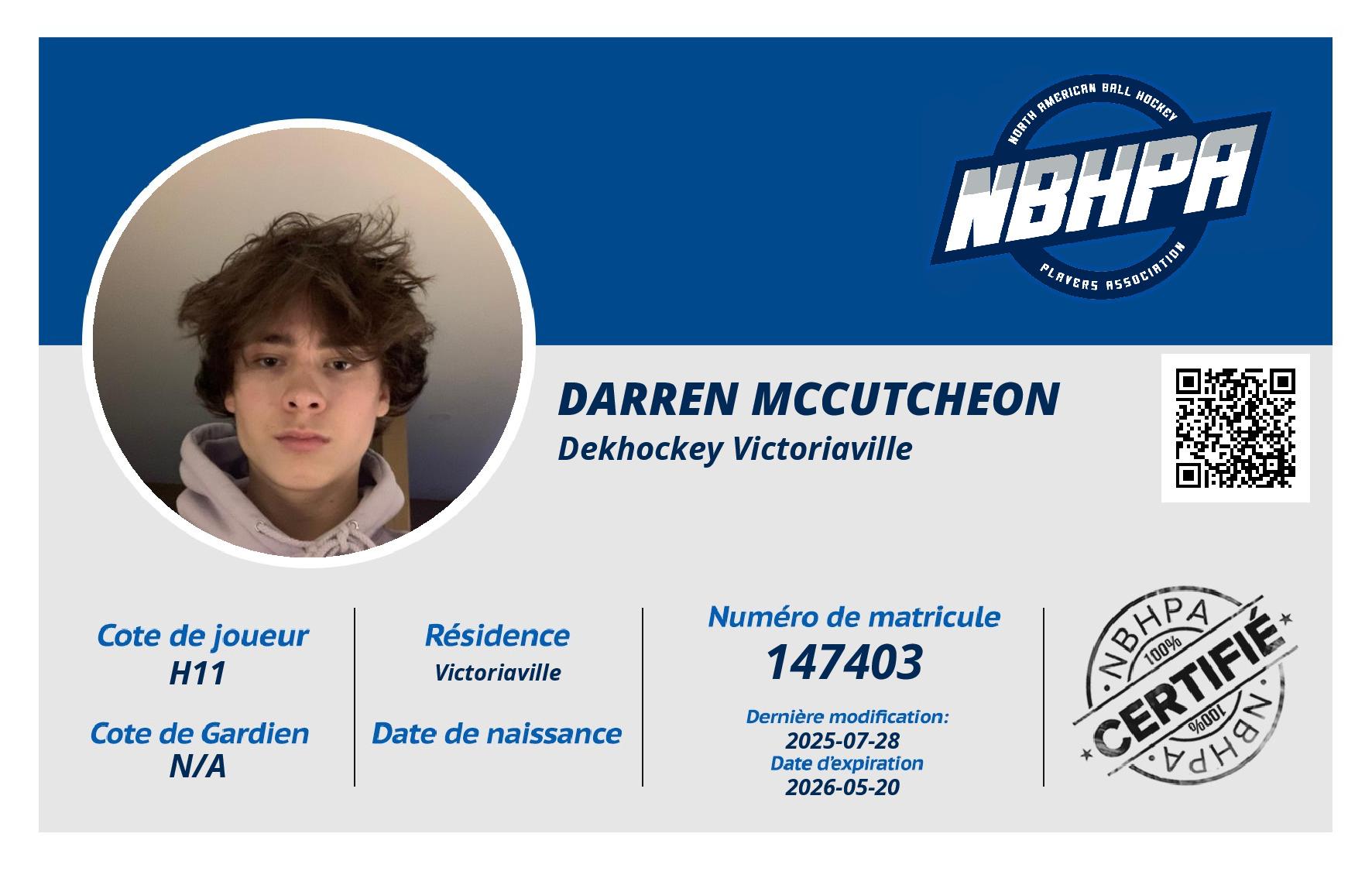 Darren McCutcheon