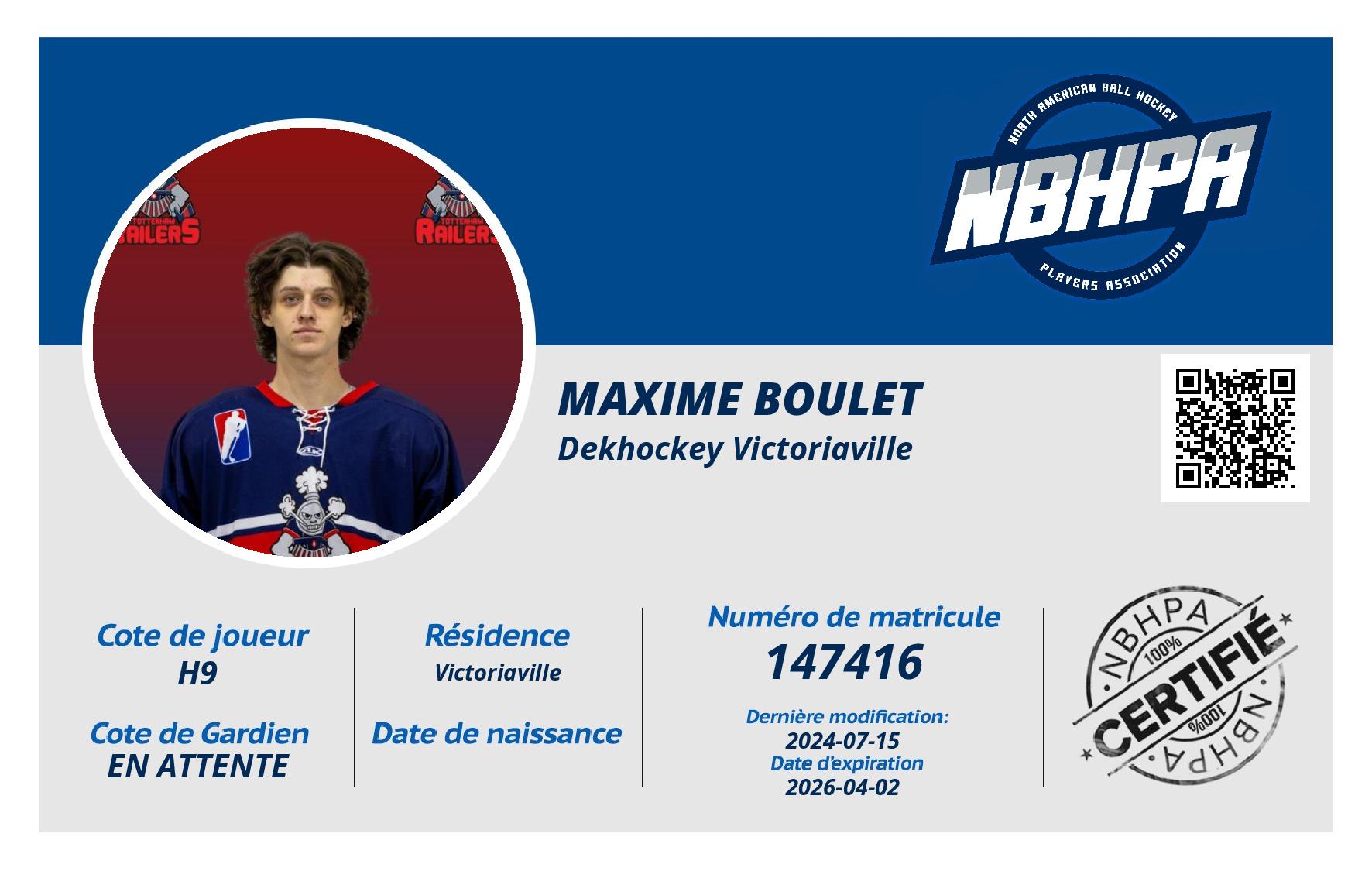 Maxime Boulet