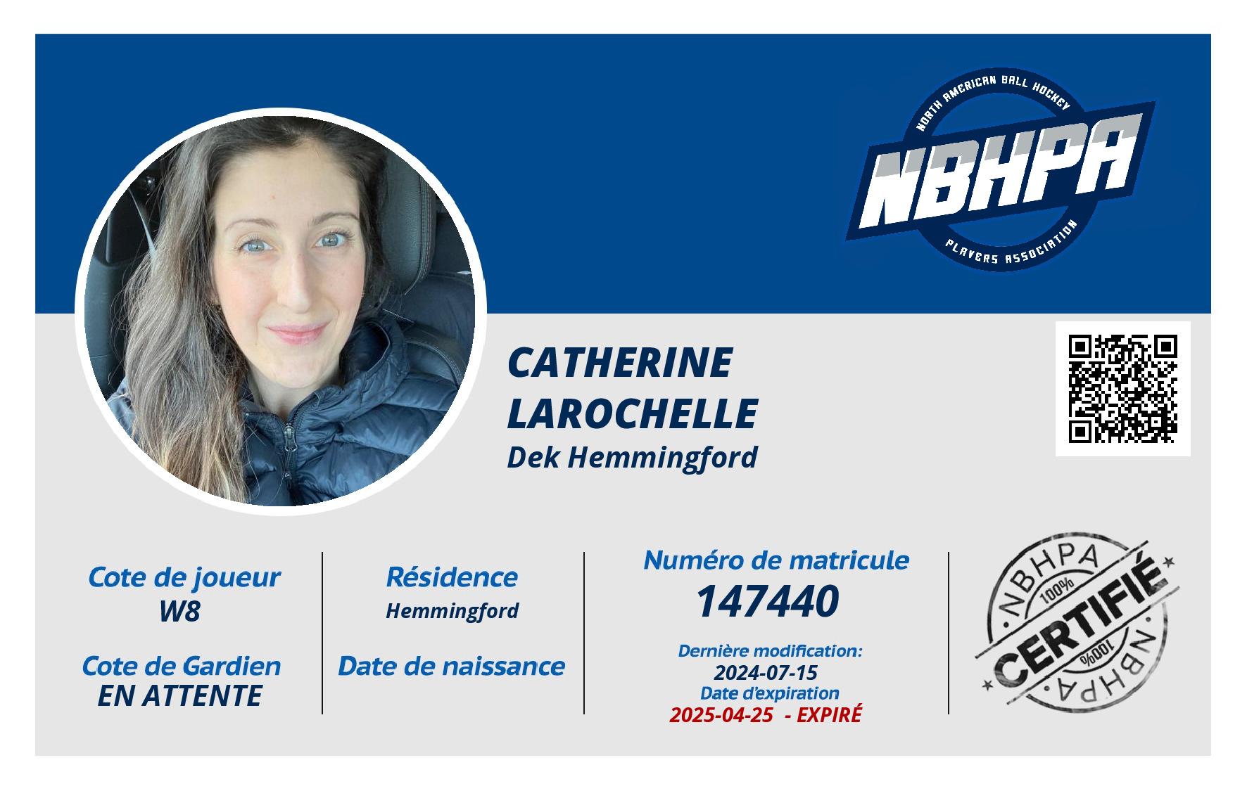 Catherine Larochelle