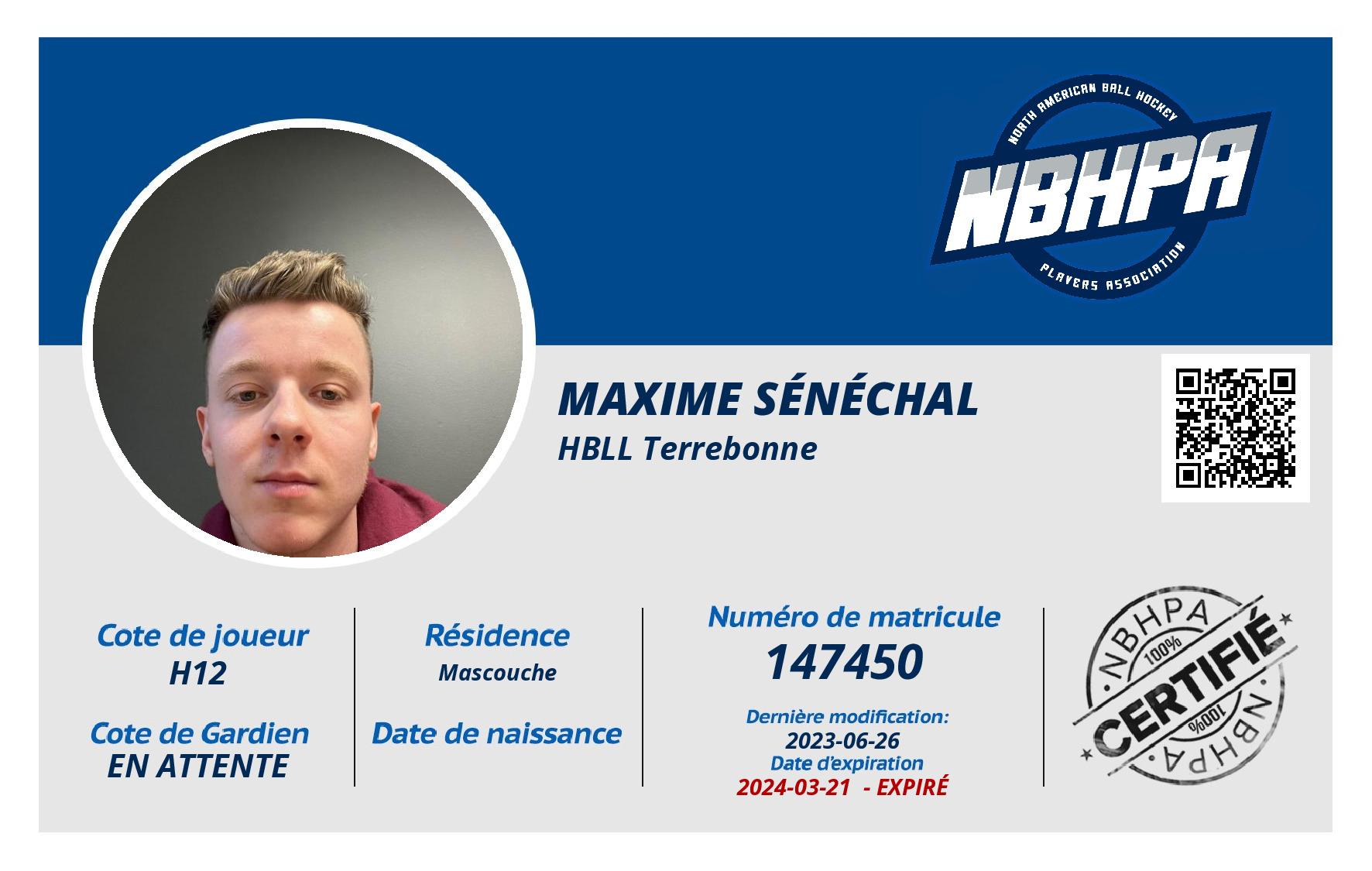 Maxime Sénéchal