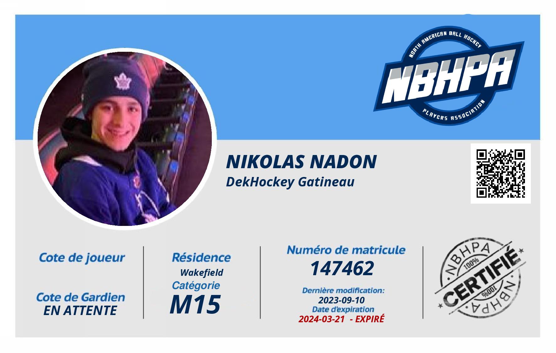 Nikolas Nadon