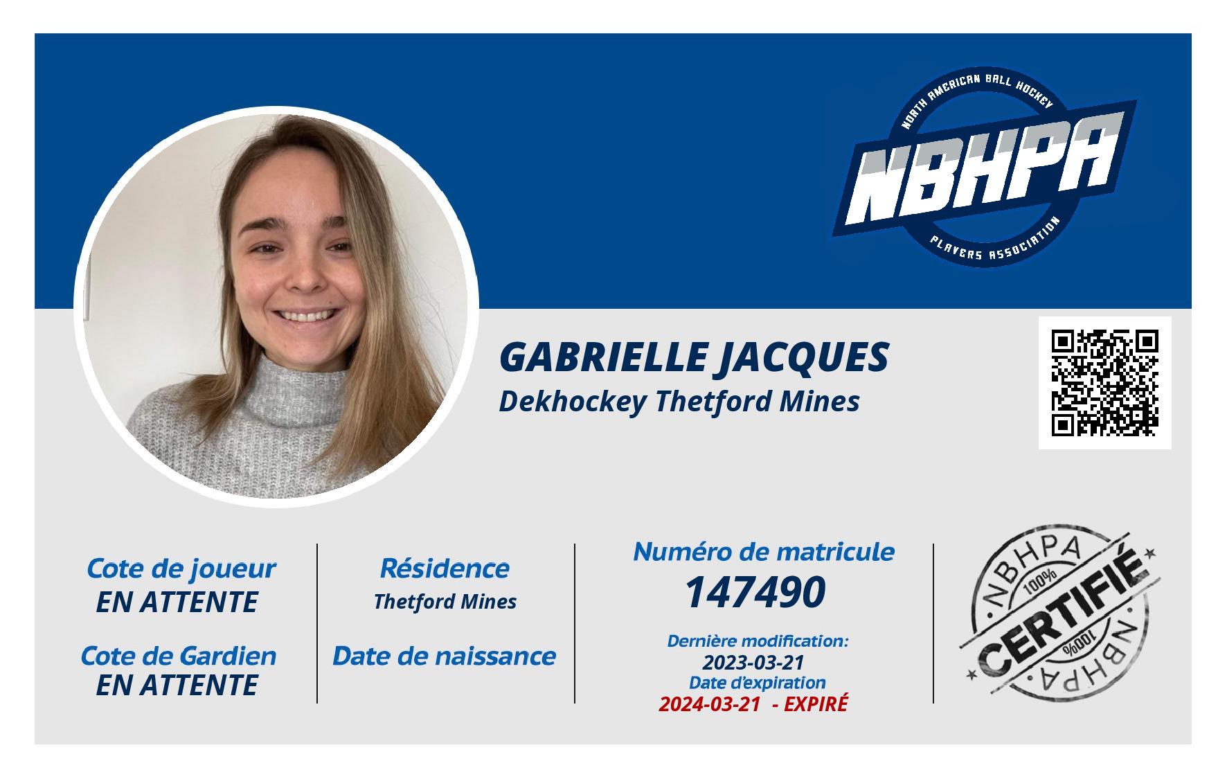 Gabrielle Jacques