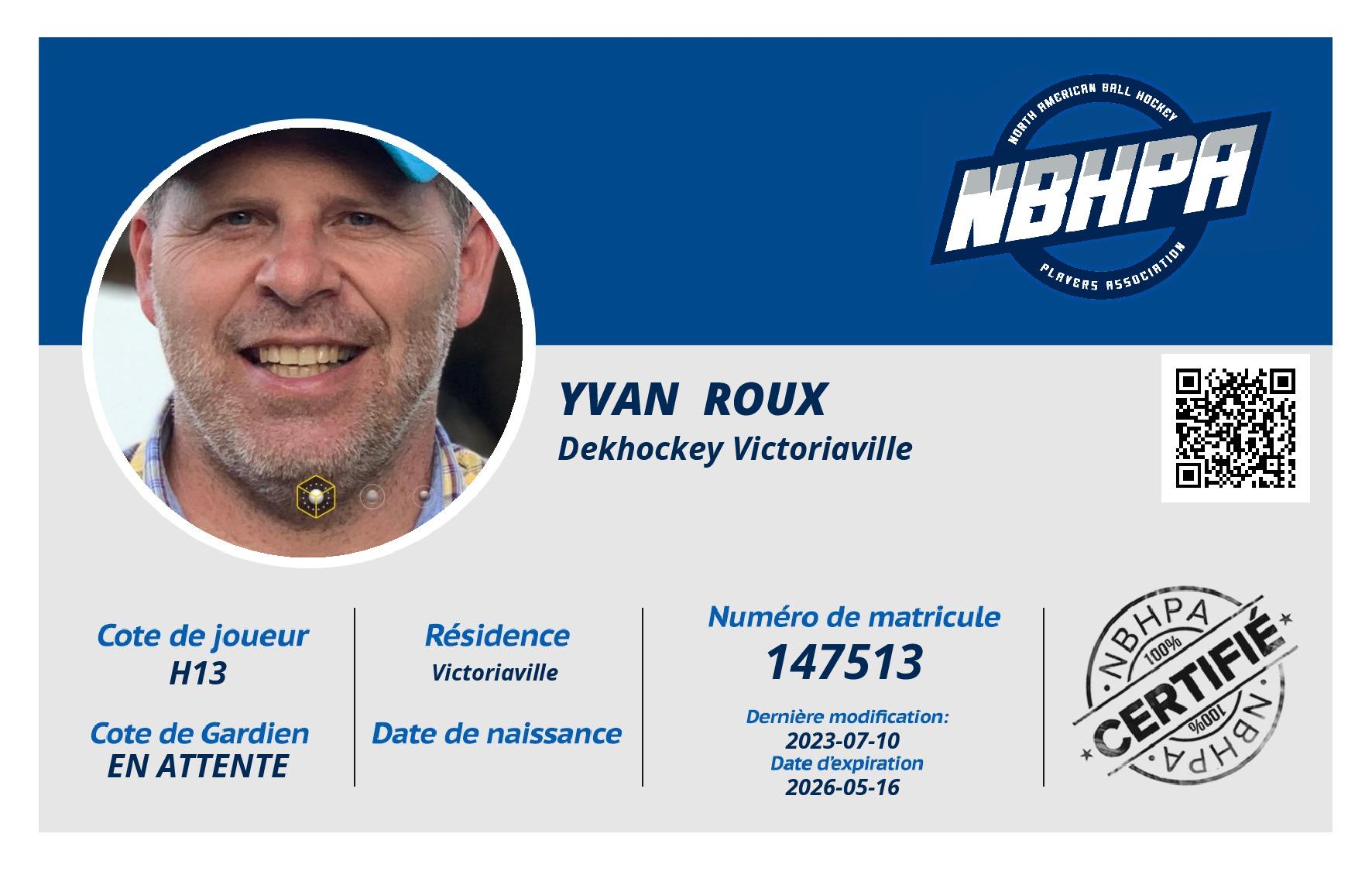 Yvan  Roux 