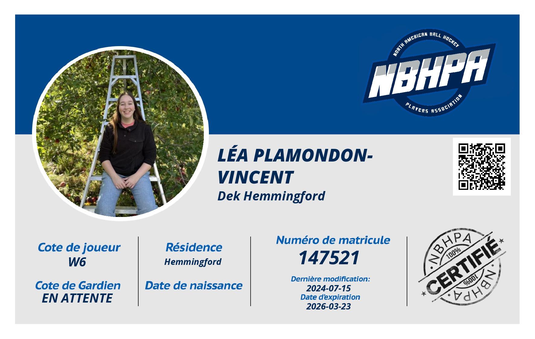 Léa Plamondon-Vincent