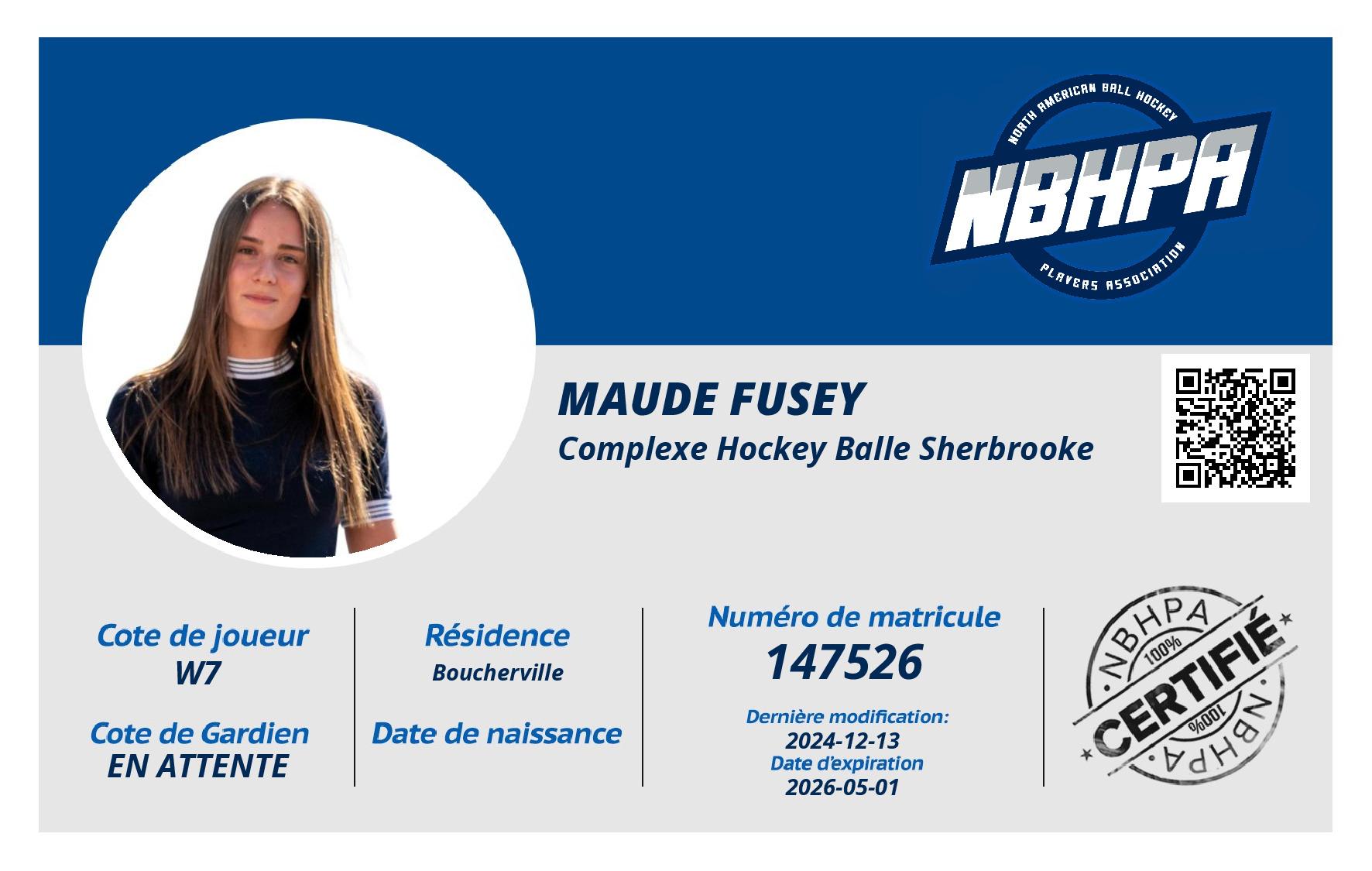 Maude Fusey