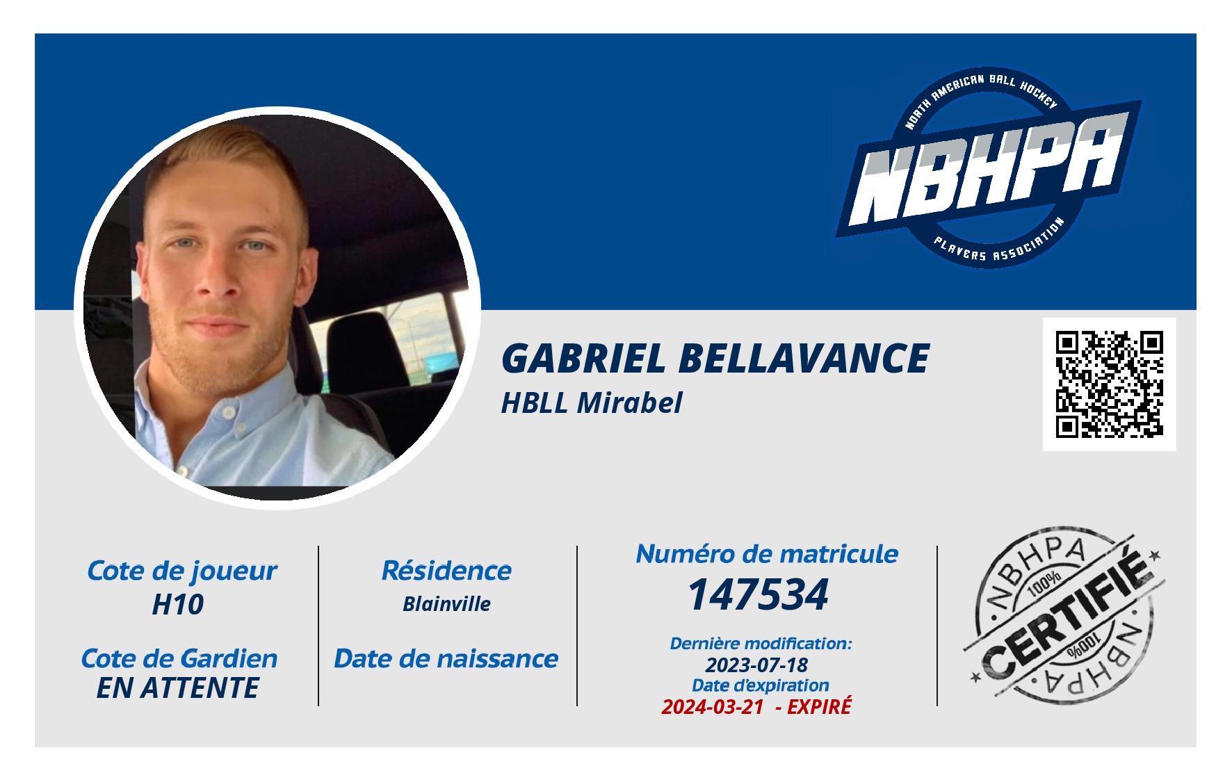 Gabriel Bellavance