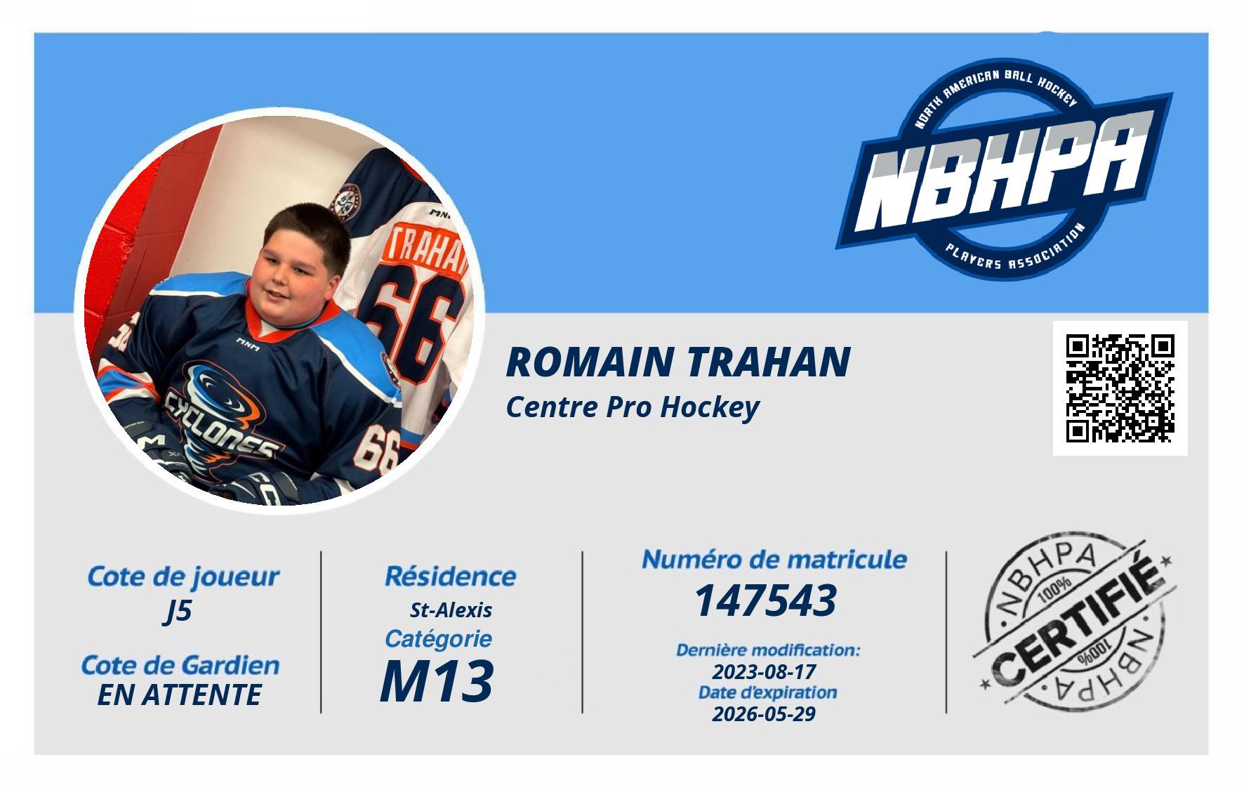 Romain Trahan