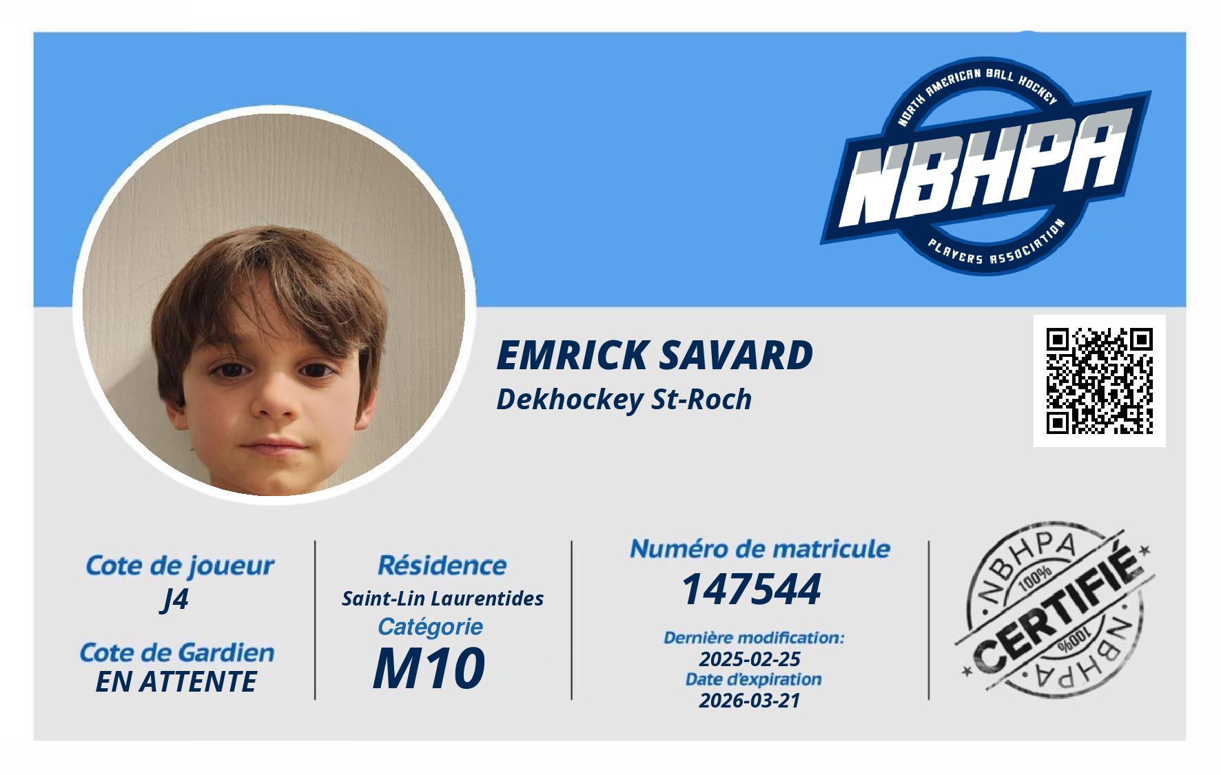 Emrick Savard