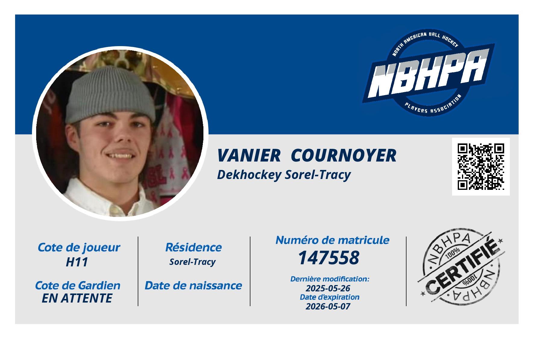 Vanier  Cournoyer 