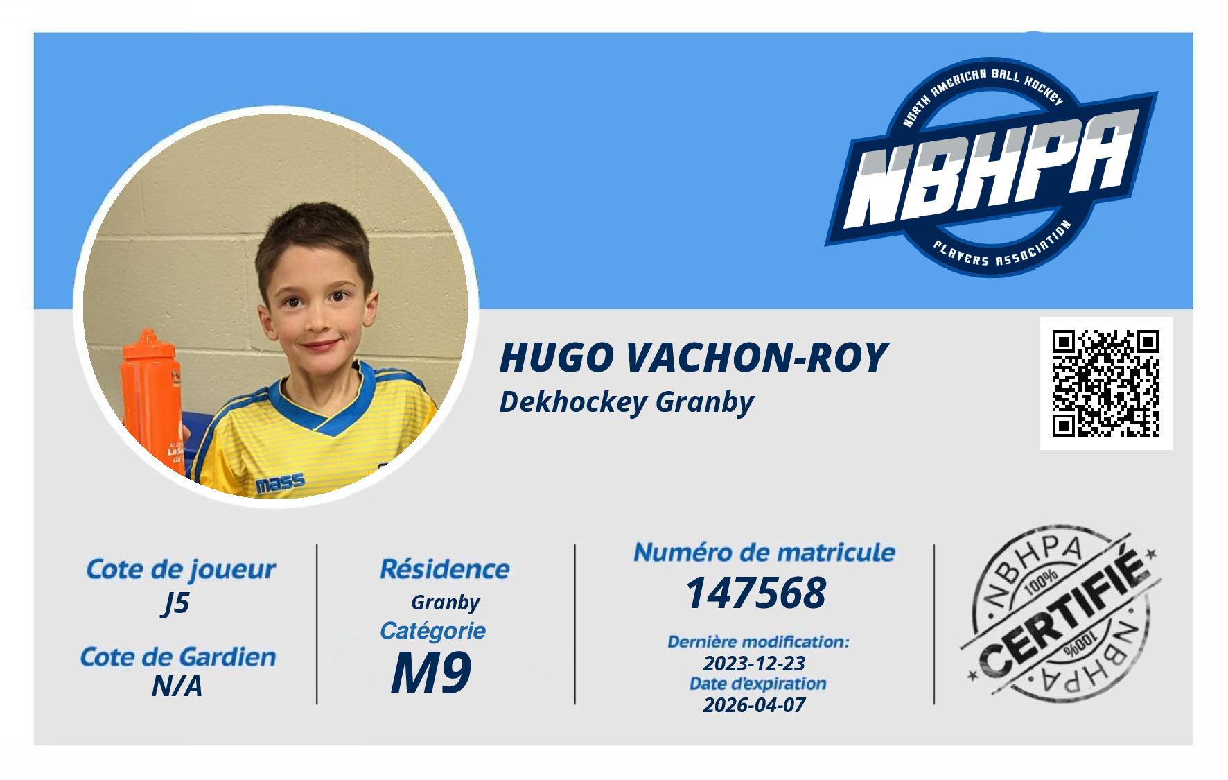 Hugo Vachon-Roy