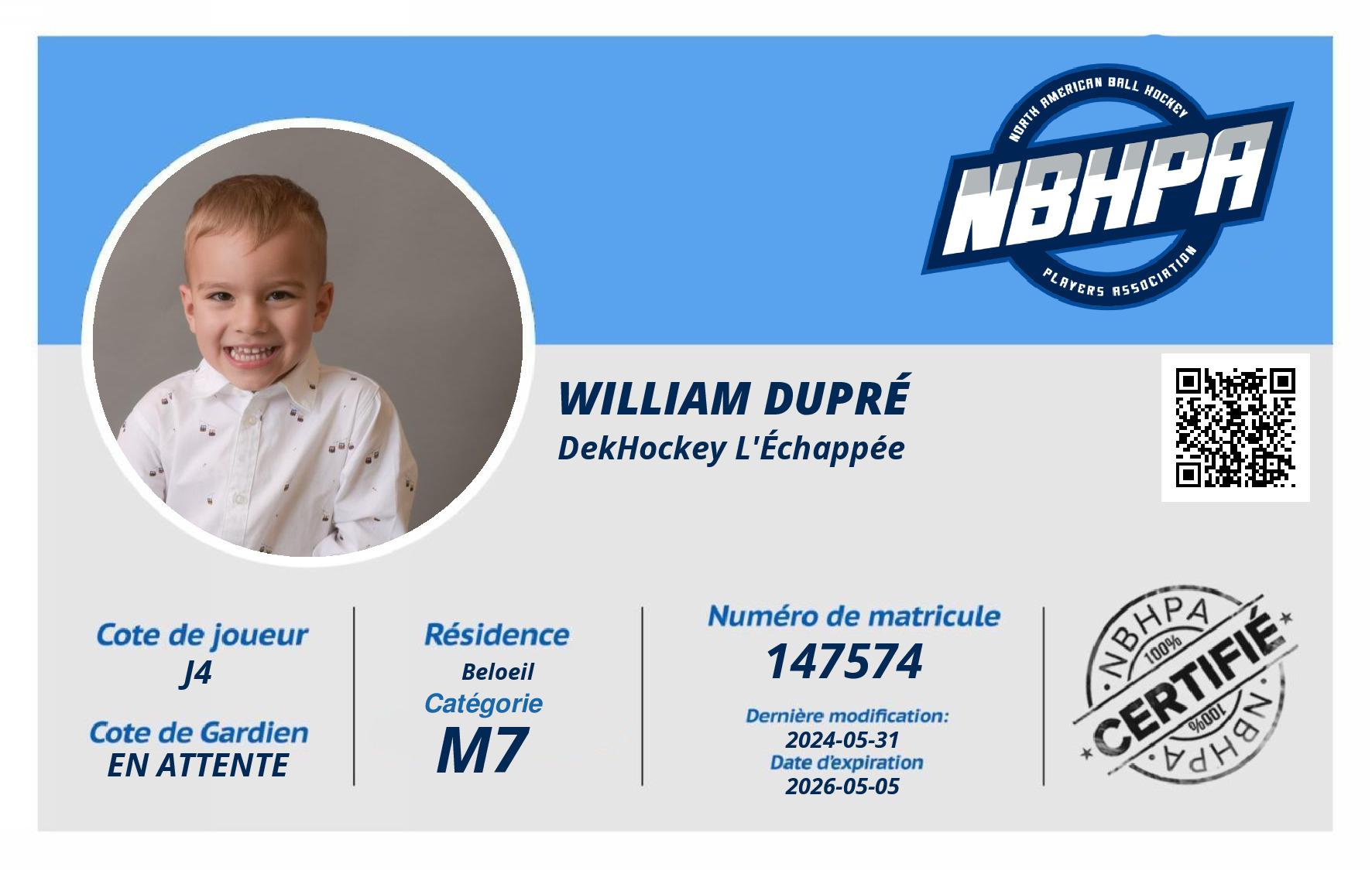 William Dupré