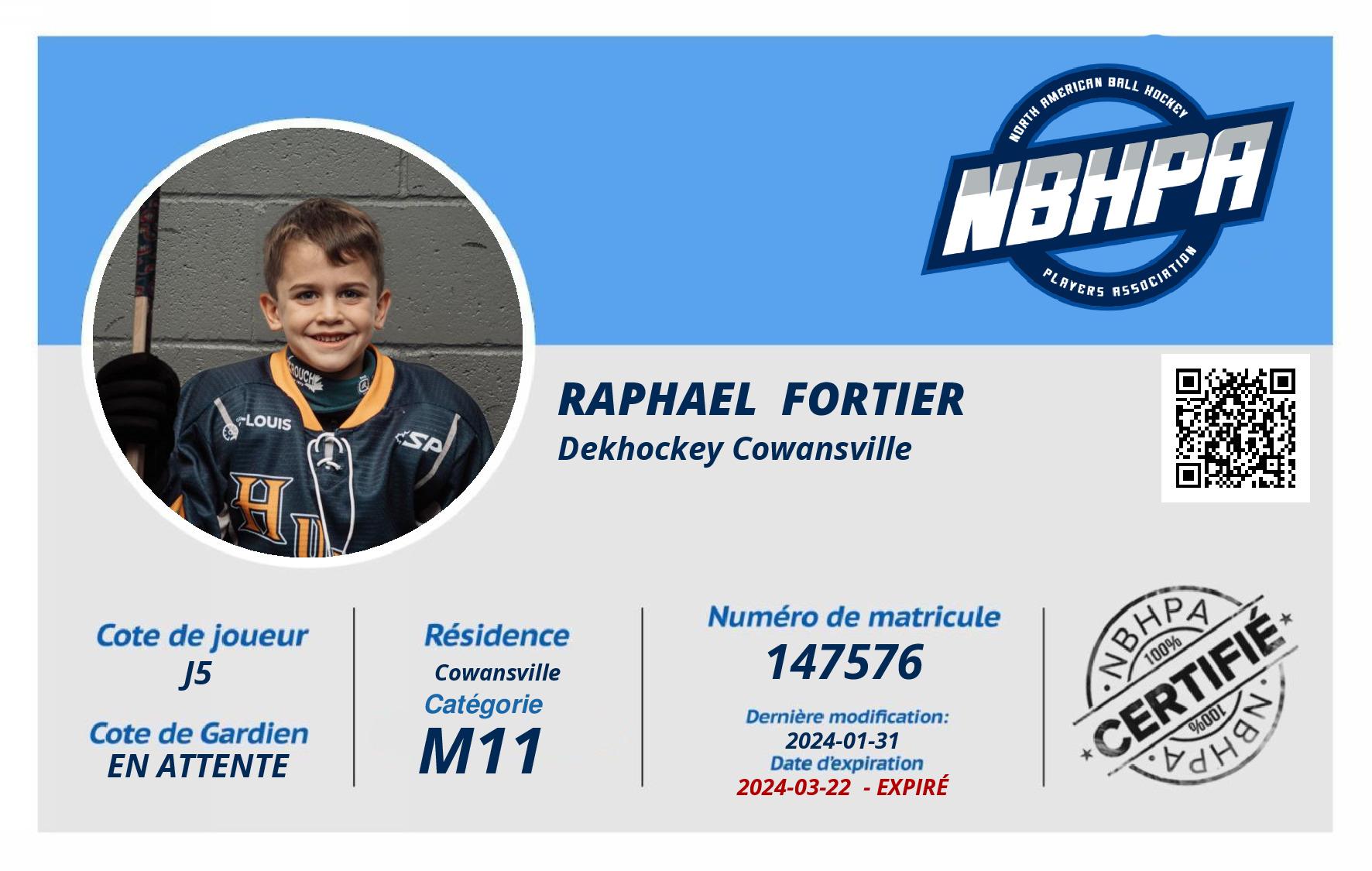 Raphael  Fortier