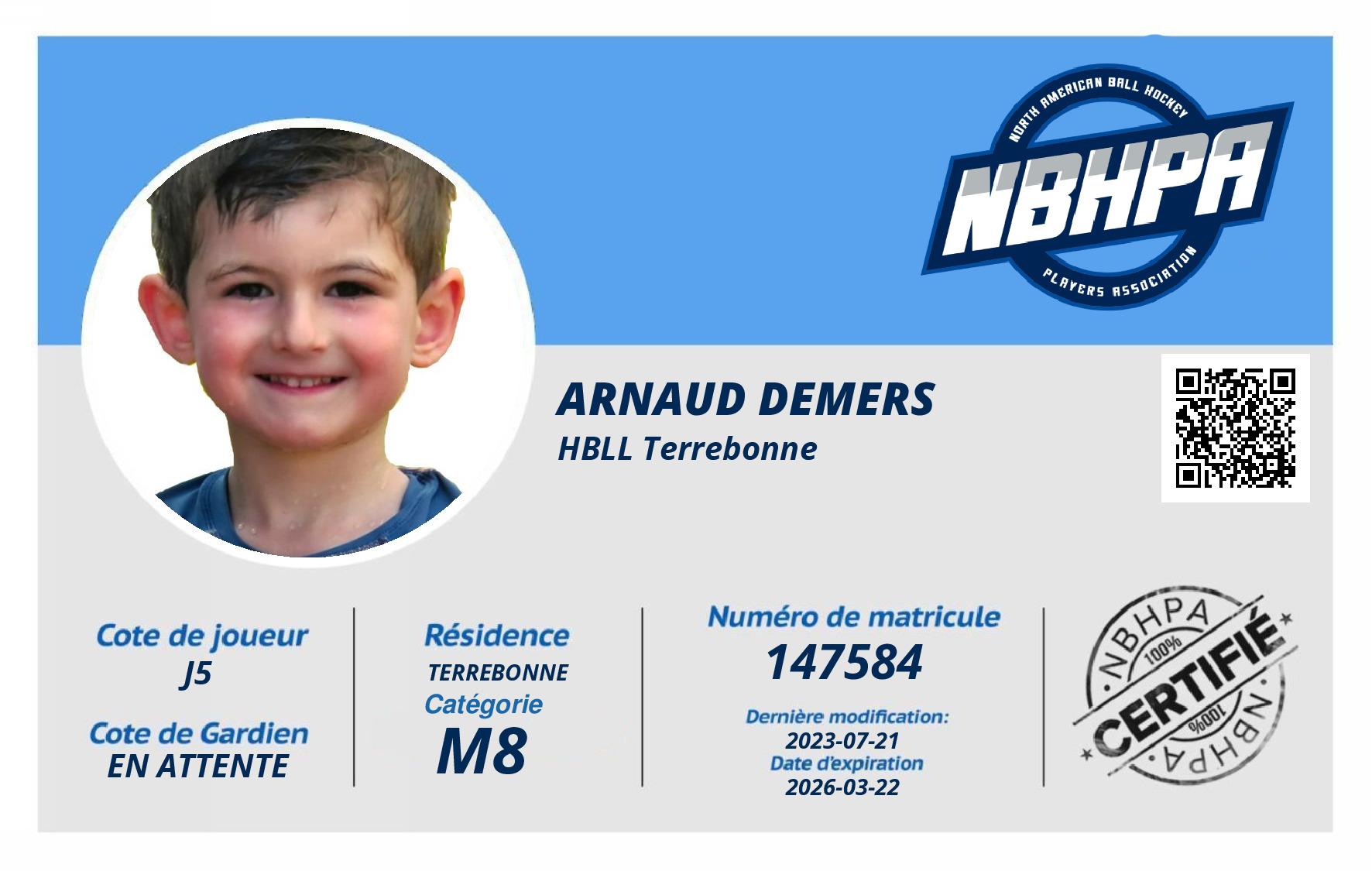 Arnaud Demers